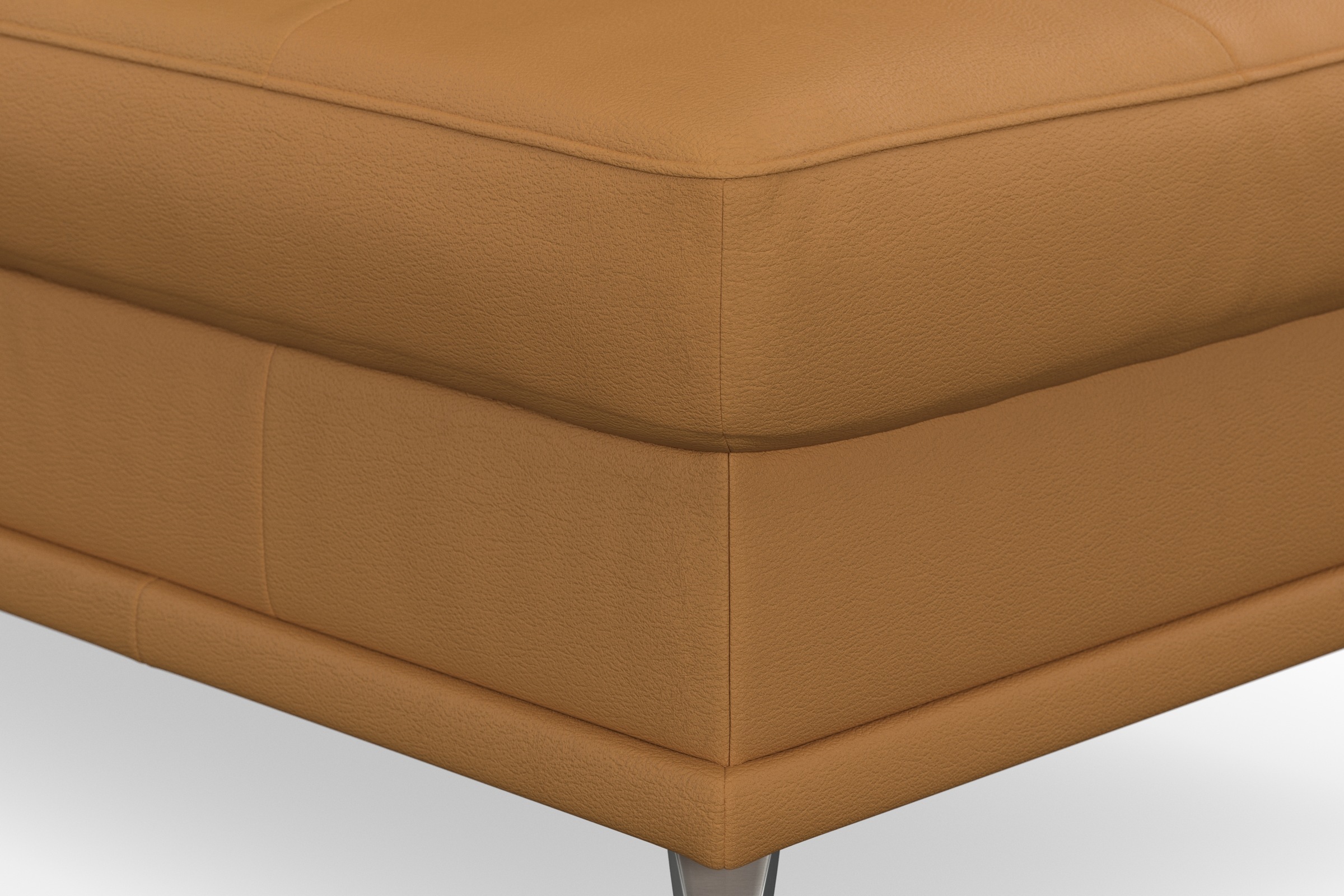 sit&more Hocker »Cabrio, B: 113 cm«, individuell zu kombinieren, Federkern