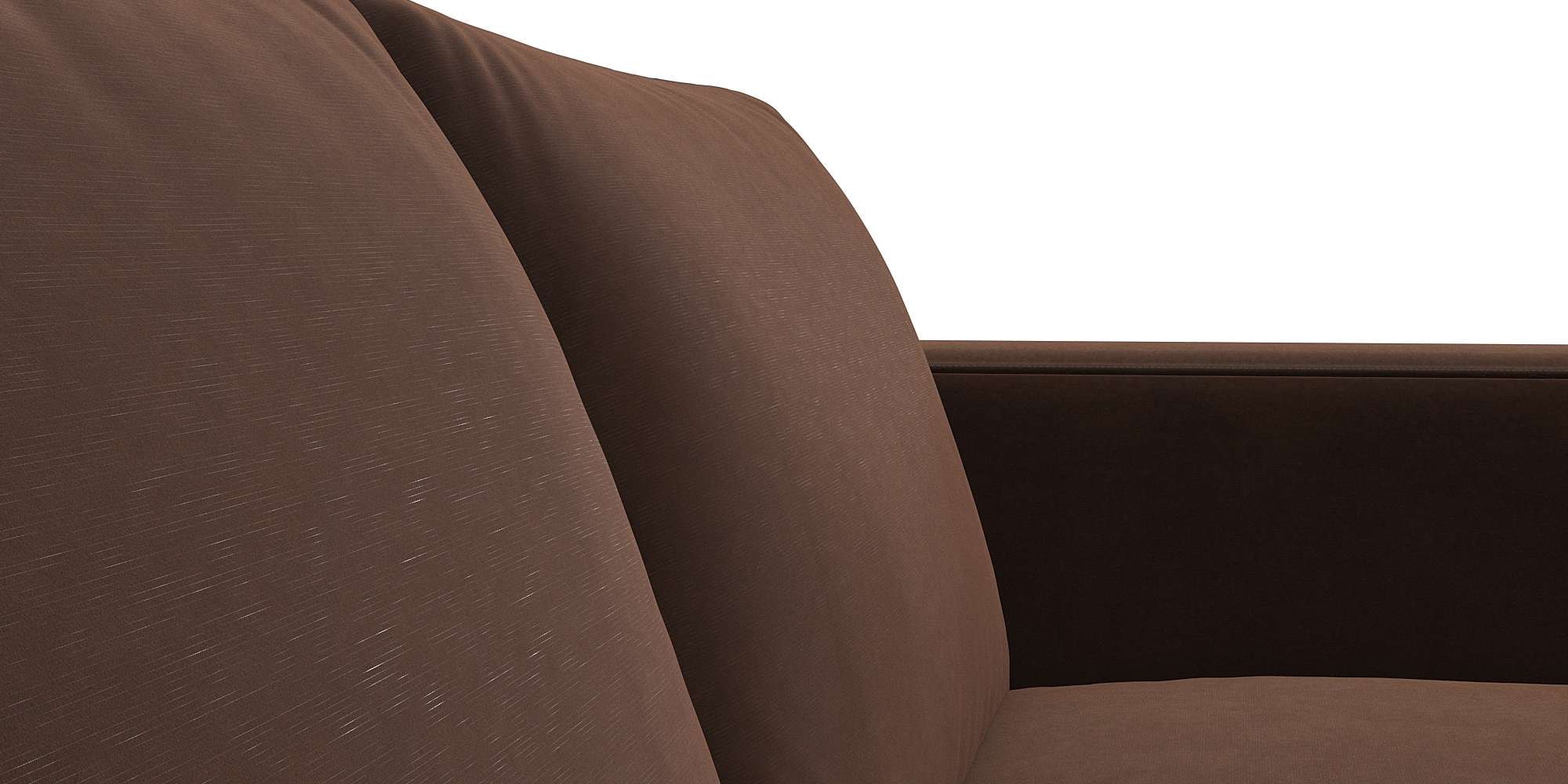FLEXLUX 2-Sitzer »Fiore Designsofa, bequem und komfortabel durch hochwertigen Sitzaufbau«, breite Armlehnen, Kaltschaum, Füße Alu+ Eiche