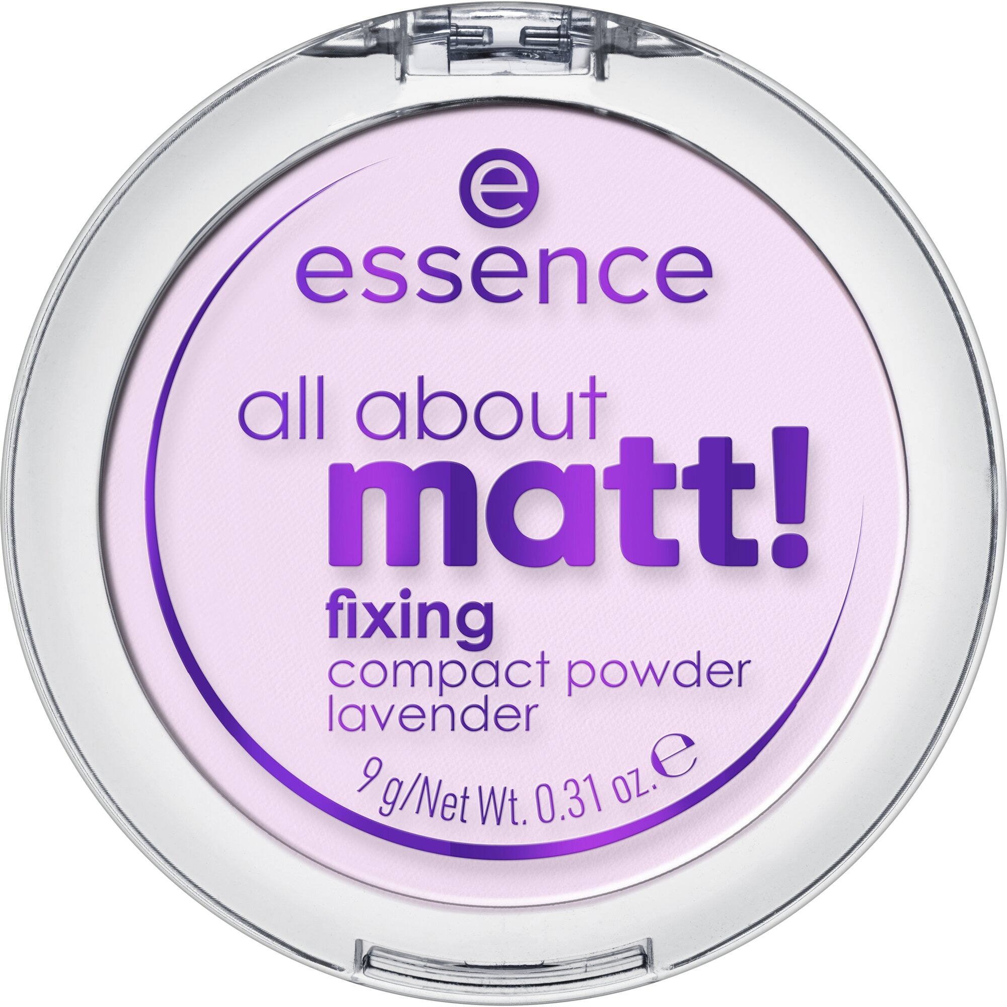 Essence Puder »all about matt! fixing compact powder lavender«
