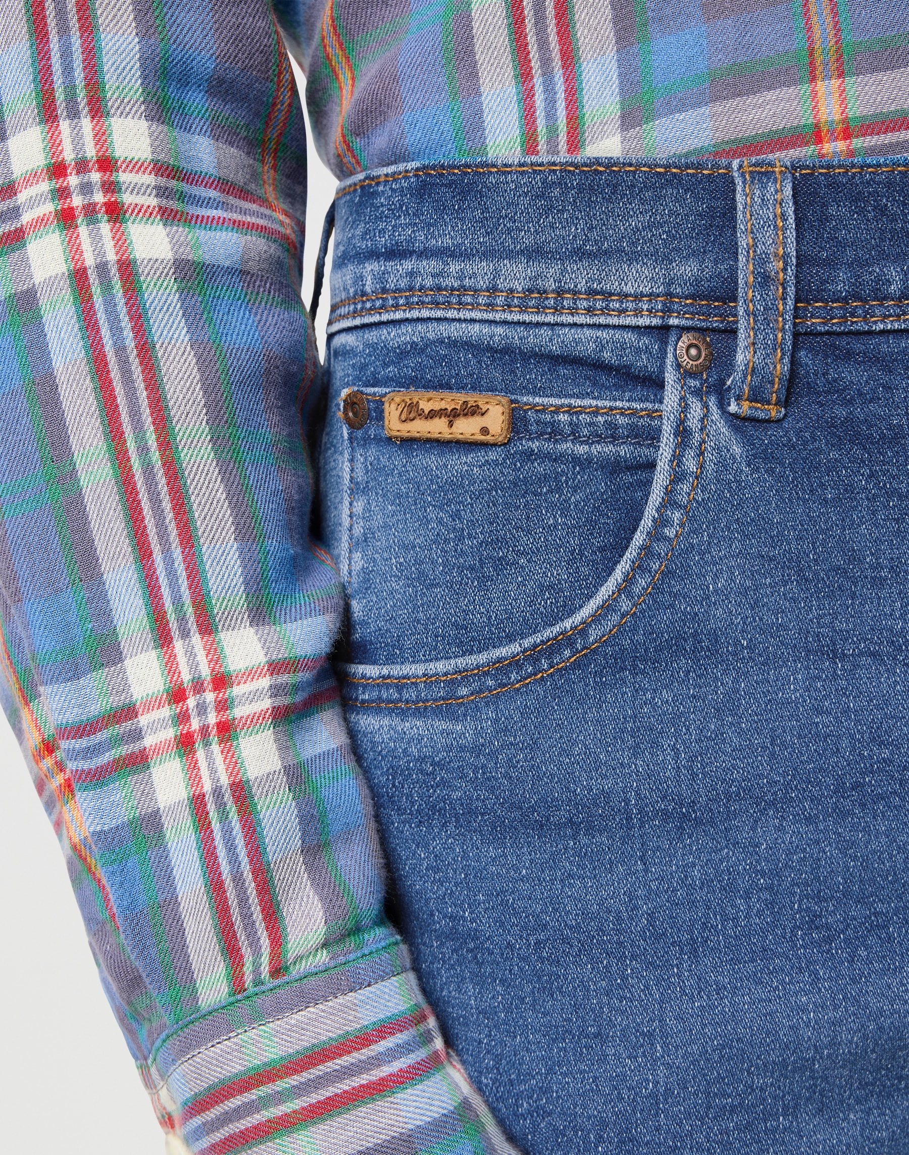 Wrangler 5-Pocket-Jeans »TEXAS SLIM«, epic soft material