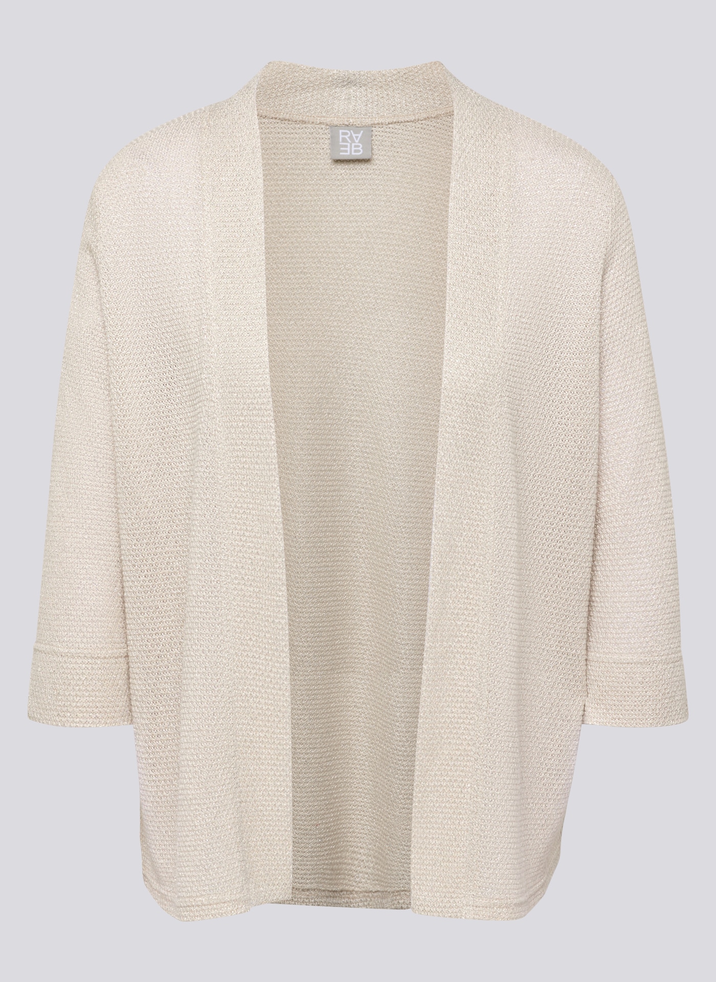 Rabe Strickjacke ohne Verschluss