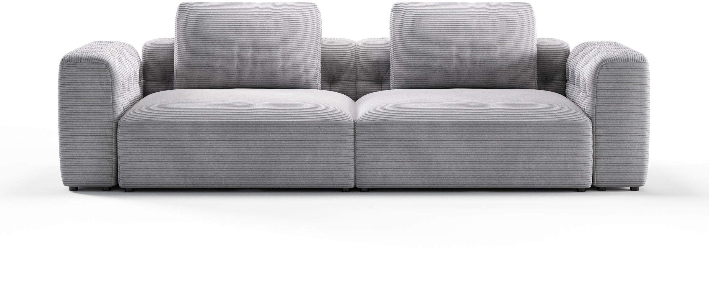 RAUM.ID 2,5-Sitzer »Cushid«, Modulsofa, bestehend aus 2 Teilen, Breite 268 cm