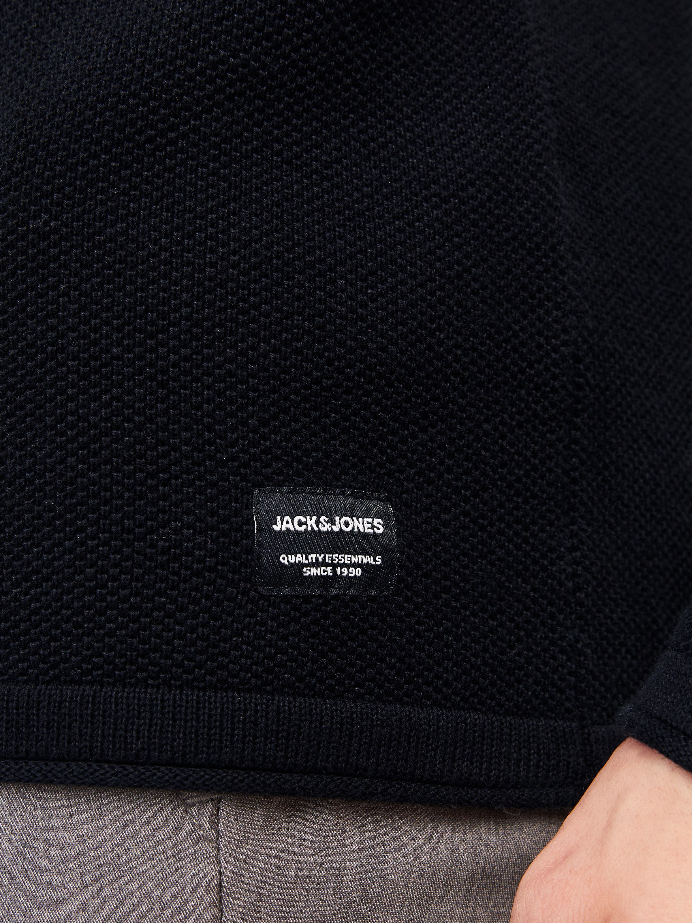 Jack & Jones Rundhalspullover »JJEHILL Pullover mit angenehmem Tragegefühl« Modisch, schmal, Baumwolle, Rundhals