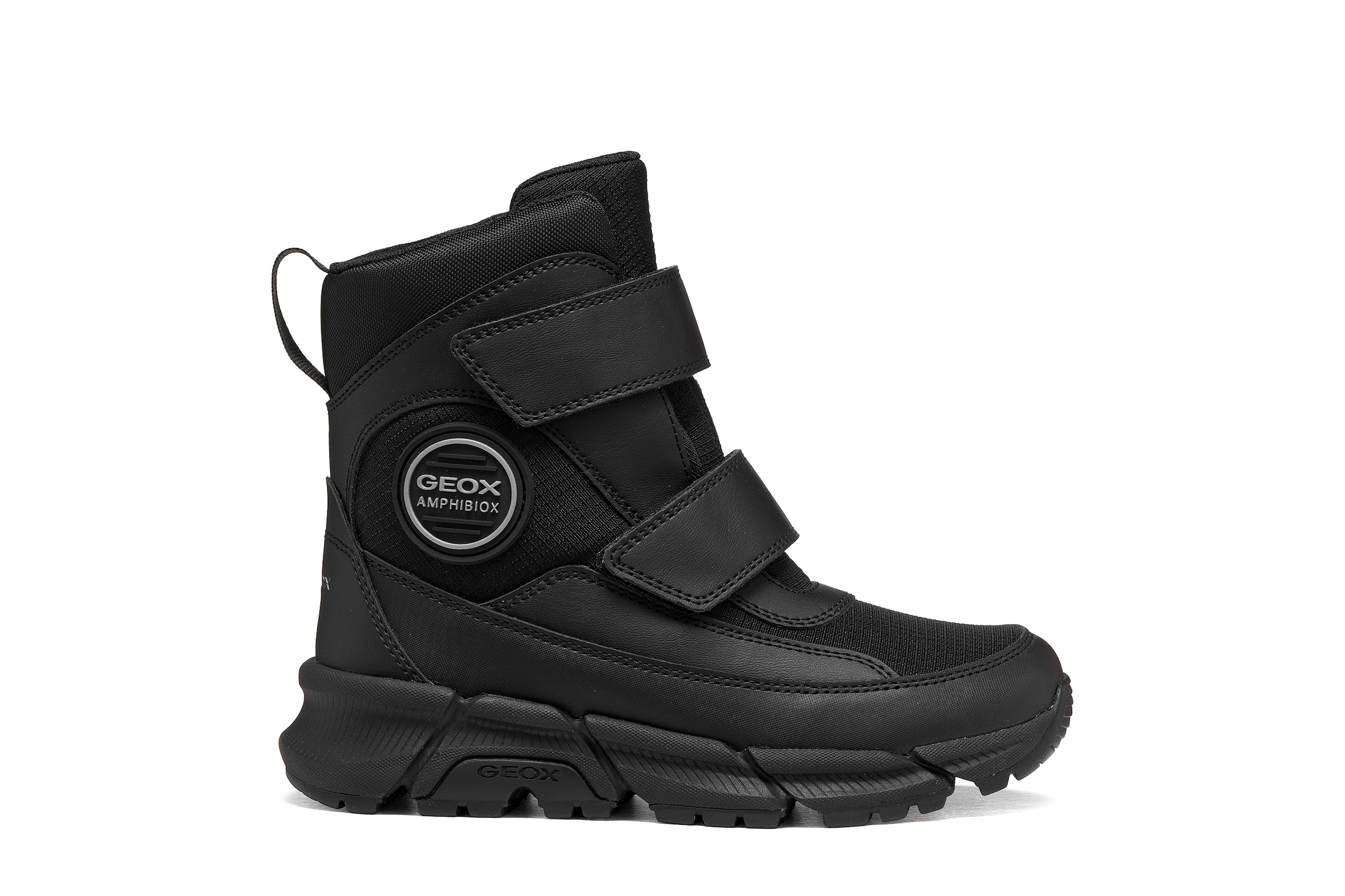 Geox Winterboots »J FLEXYPER PLUS BOY«  Klettstiefel, Warmfutter, TEX, Größenschablone zum Download