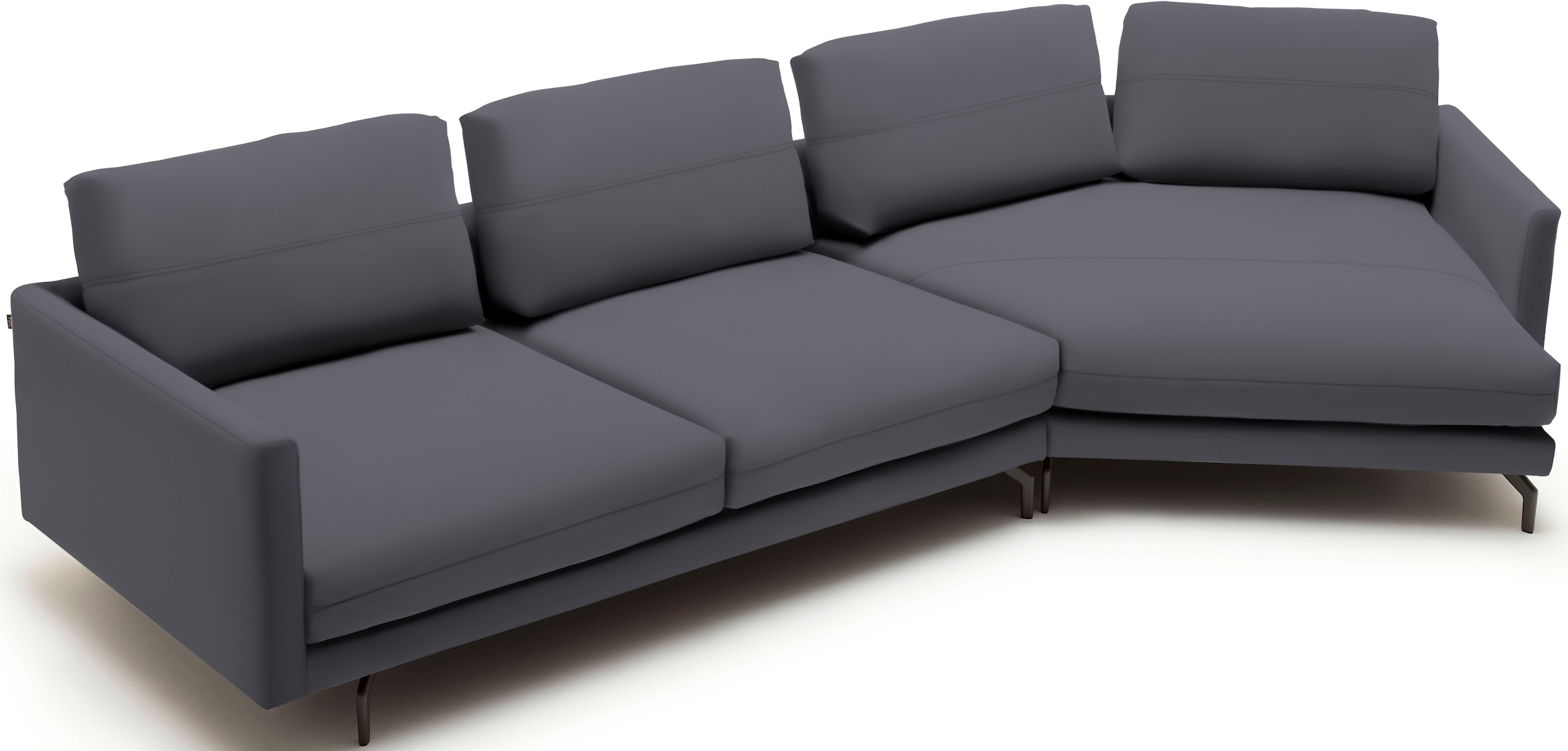 Creation BY ROLF BENZ Wohnlandschaft »CR.414«, Wahlweise aus Leder oder Chenille