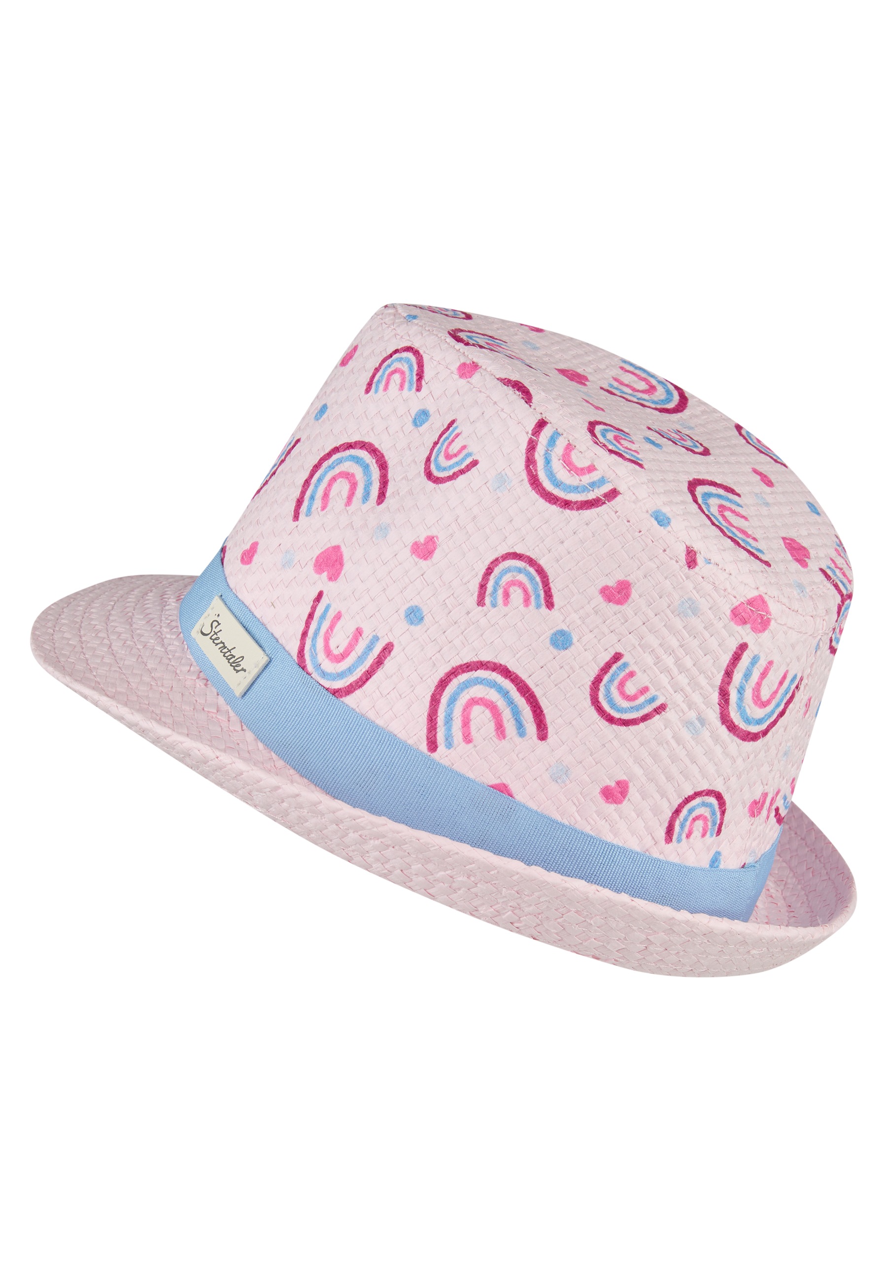 Sterntaler® Schirmmütze »Strohhut Regenbogen«