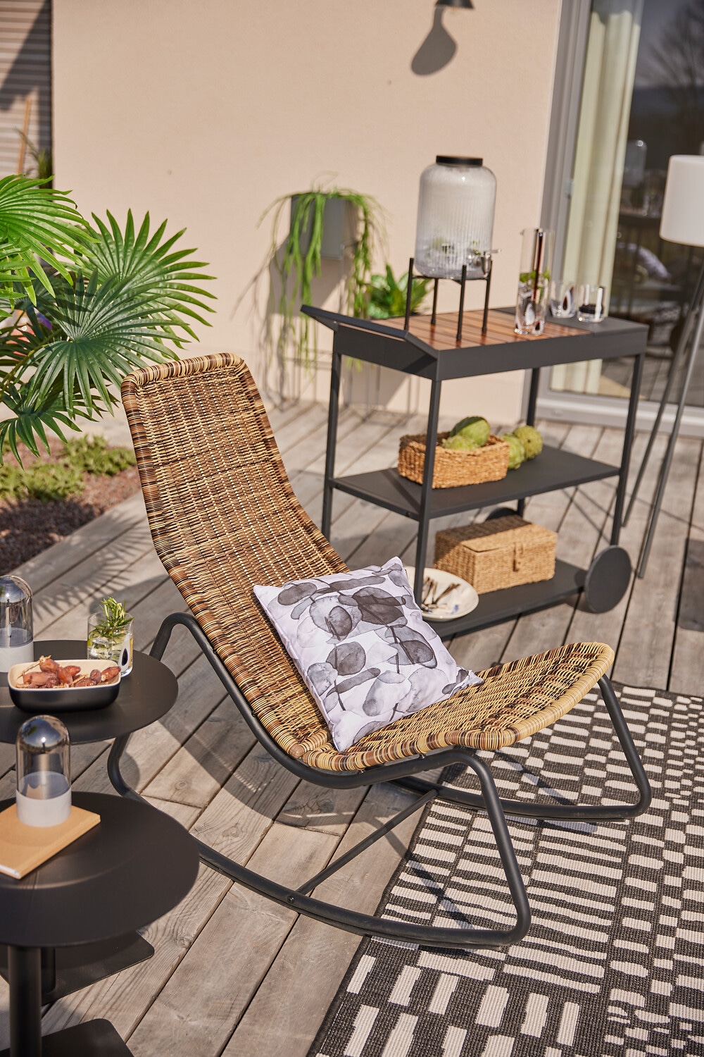 Bruno Banani Dekokissen »Eukalyptus - Kissenhülle - Kissenbezug« 40x40cm - mit Reißverschluss