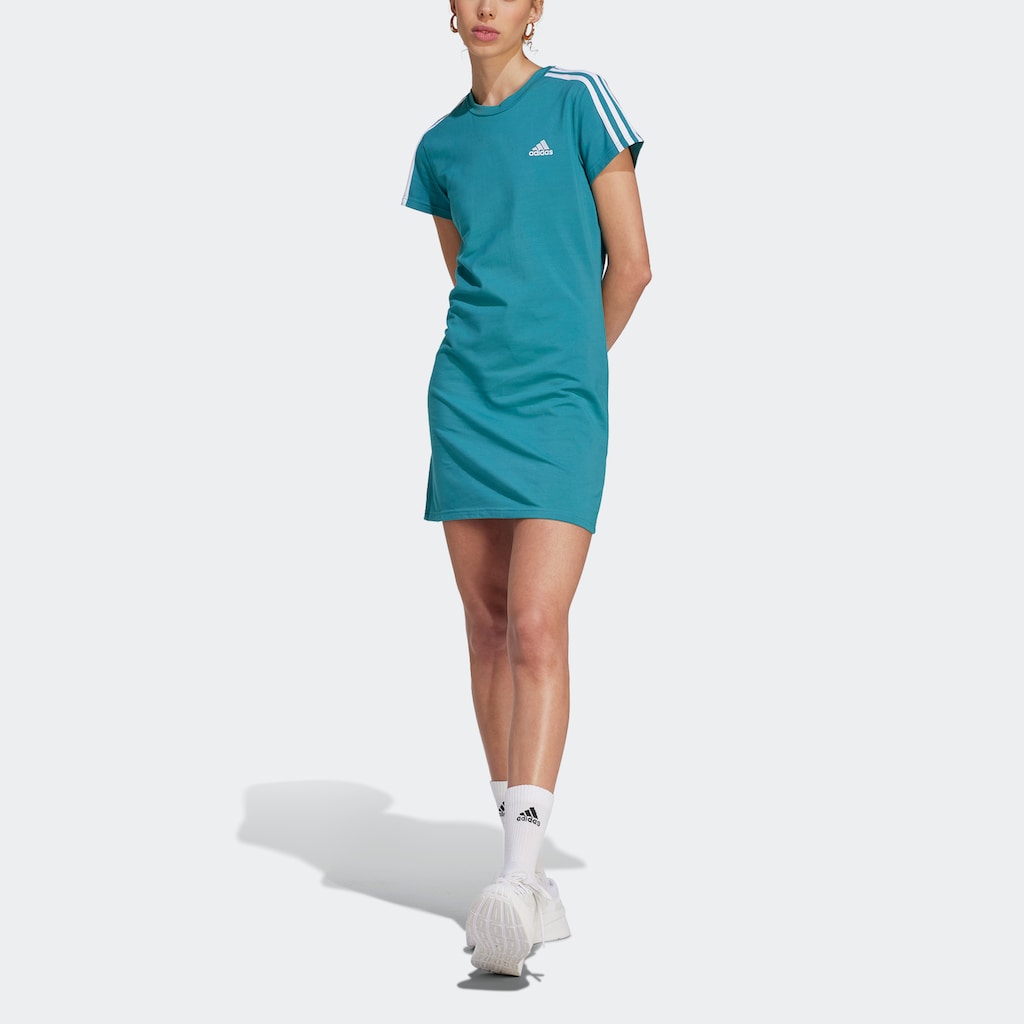 adidas Sportswear Sommerkleid »ESSENTIALS 3STREIFEN KLEID«, (1 tlg.)