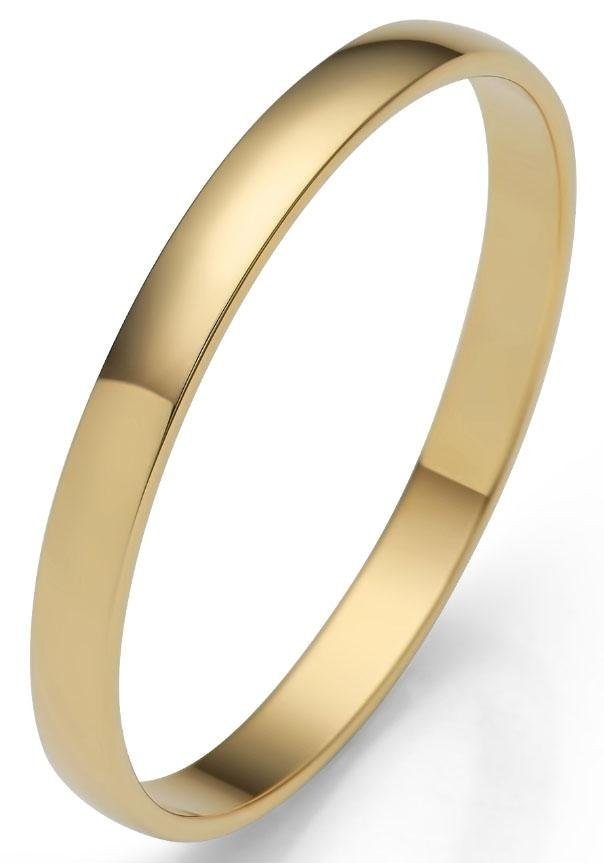 Firetti Trauring »Schmuck Geschenk Gold Hochzeit Ehering Trauring "LIEBE"«, Made in Germany, wahlweise mit oder ohne Brillant