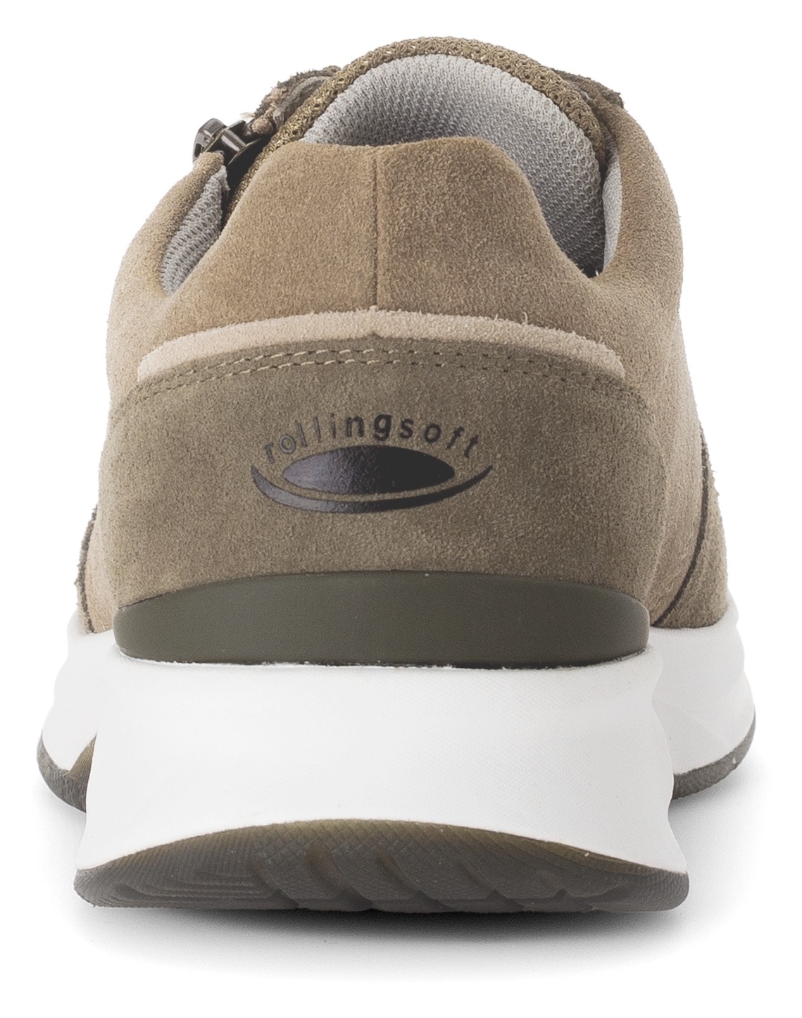 rollingsoft Keilsneaker  , Freizeitschuh, Halbschuh, Schnürer mit Außenreißverschluss, G-Weite