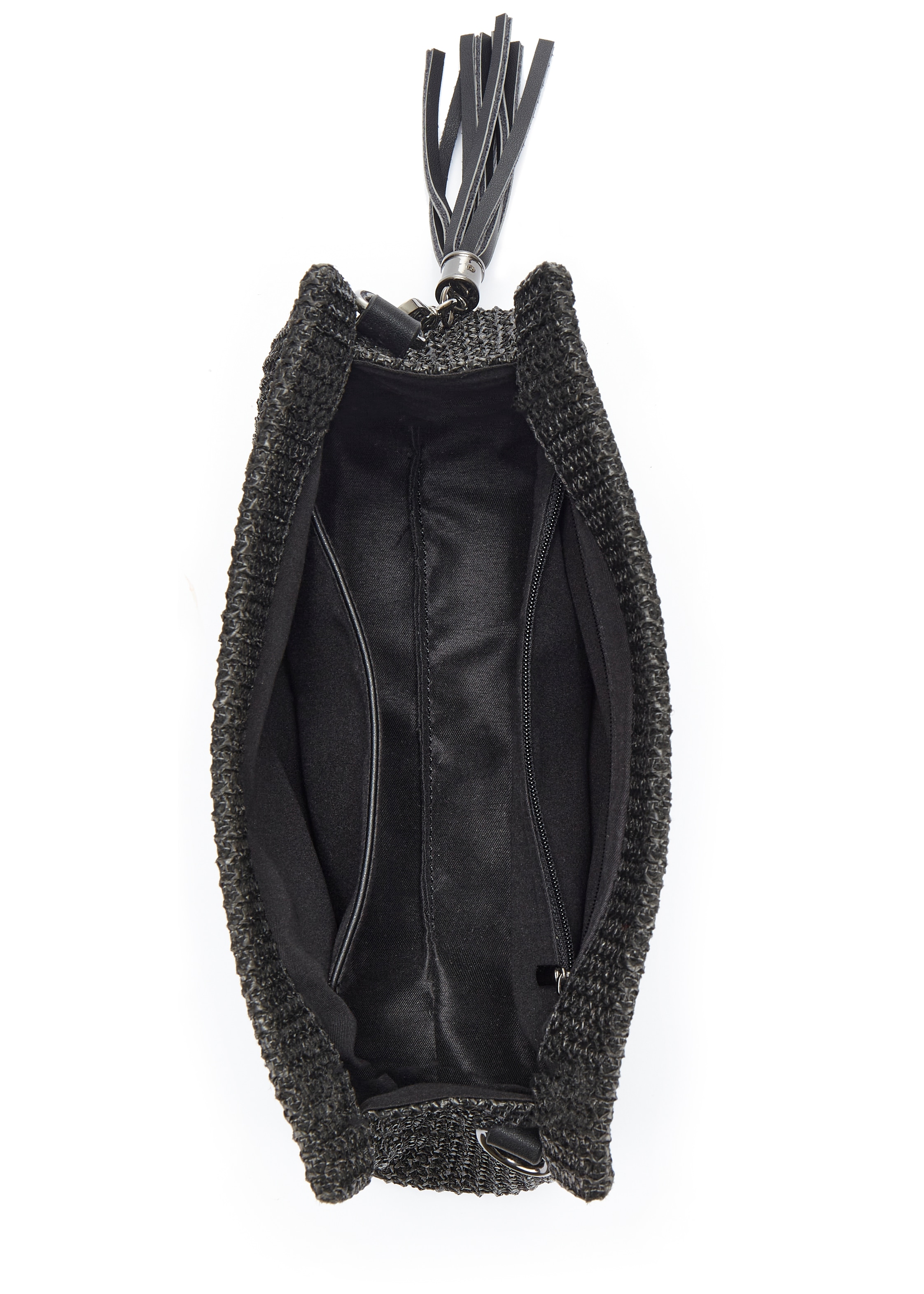 Vivance Umhängetasche »Clutch«, Handtasche,Schultertasche,Basttasche,Tragetasche,Crossbody Bag VEGAN