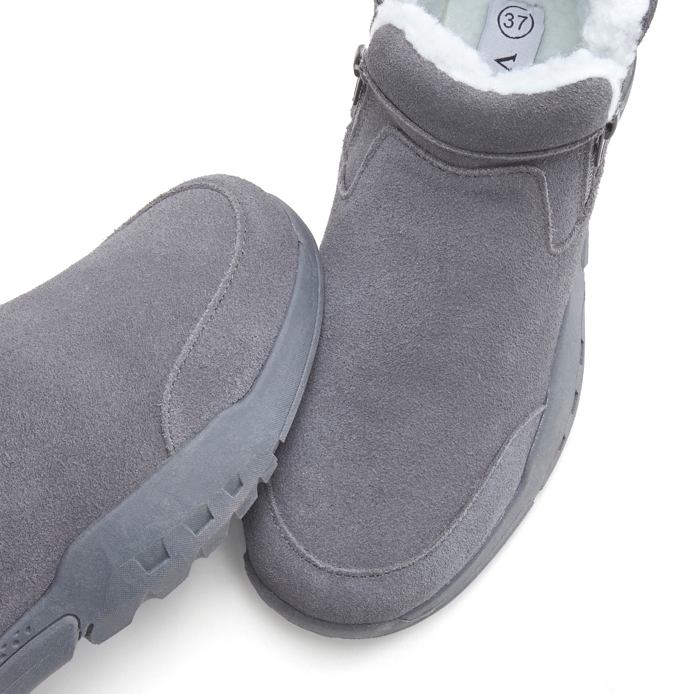 Vivance Stiefelette, aus Veloursleder und mit Warmfutter, Winterstiefel, Stiefel, Boots