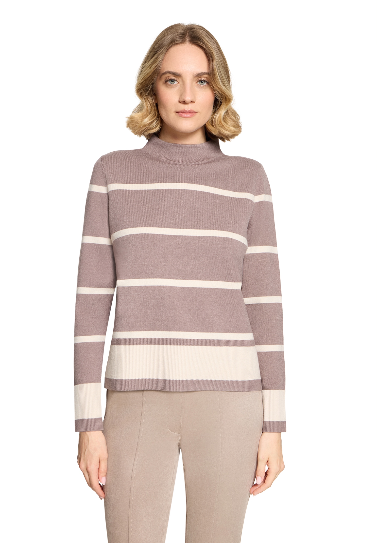 Betty Barclay Rundhalspullover »Feinstrickpullover mit Stehkragen«