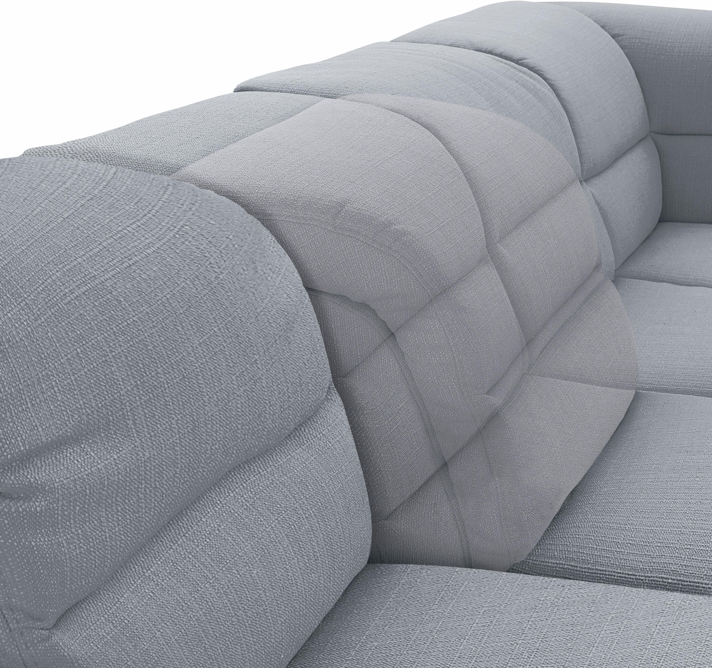 sit&more Wohnlandschaft »Mariola U-Form«, mit Federkern, inklusive Kopfteil- und Sitztiefenverstellung