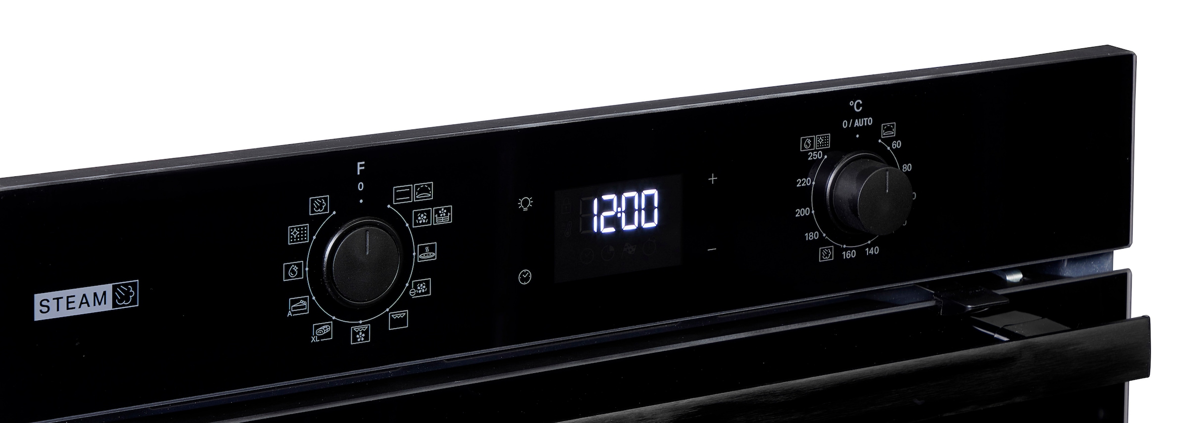 BAUKNECHT Backofen »BBA2S85PU1AK« mit 1-fach-Teleskopauszug mit Pyrolyse-Selbstreinigung AirFry-Funktion – die gesündere Alternative zur Fritteuse