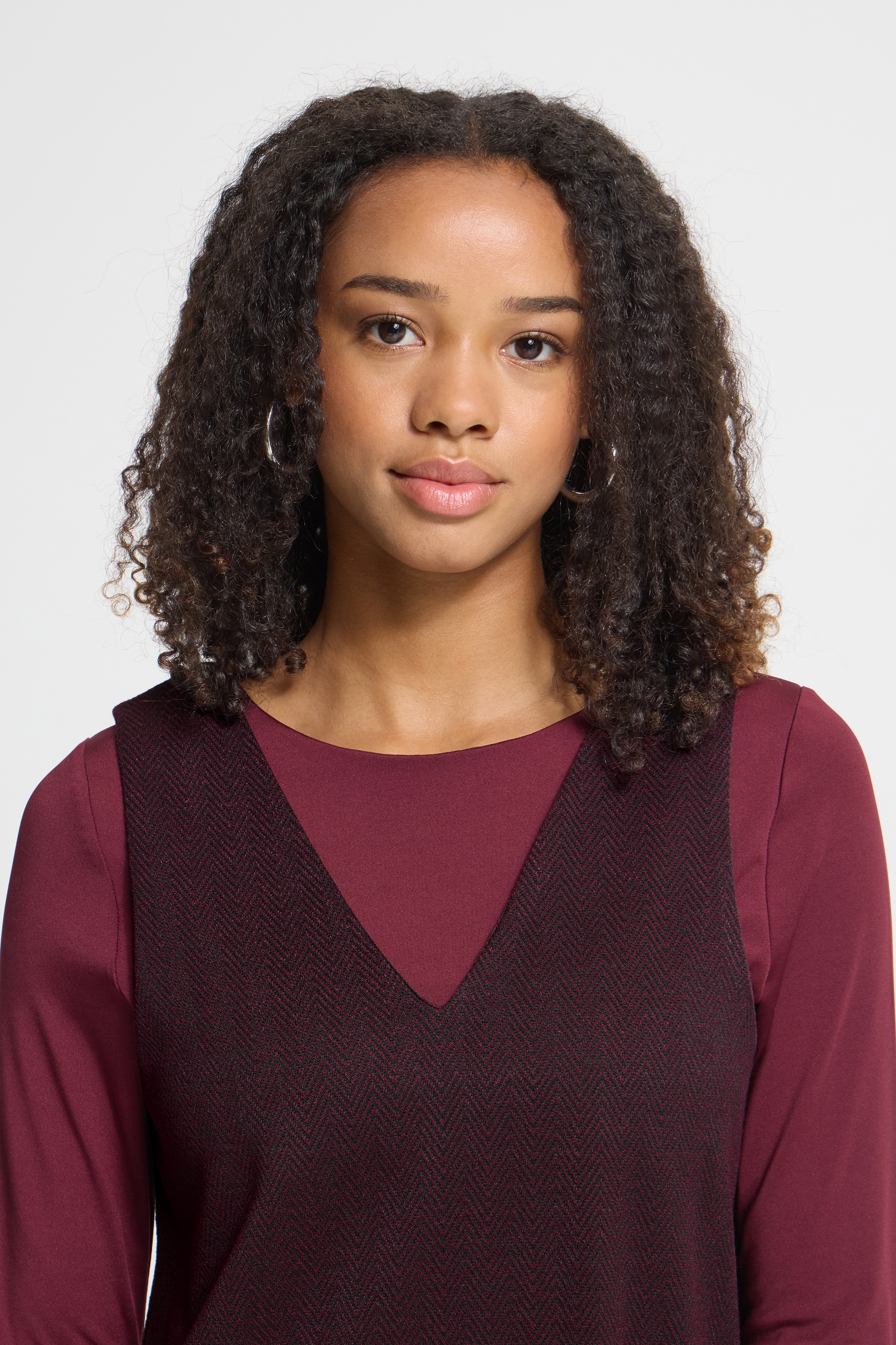 Ichi Midikleid »Damen Freizeitkleid IHKATE«