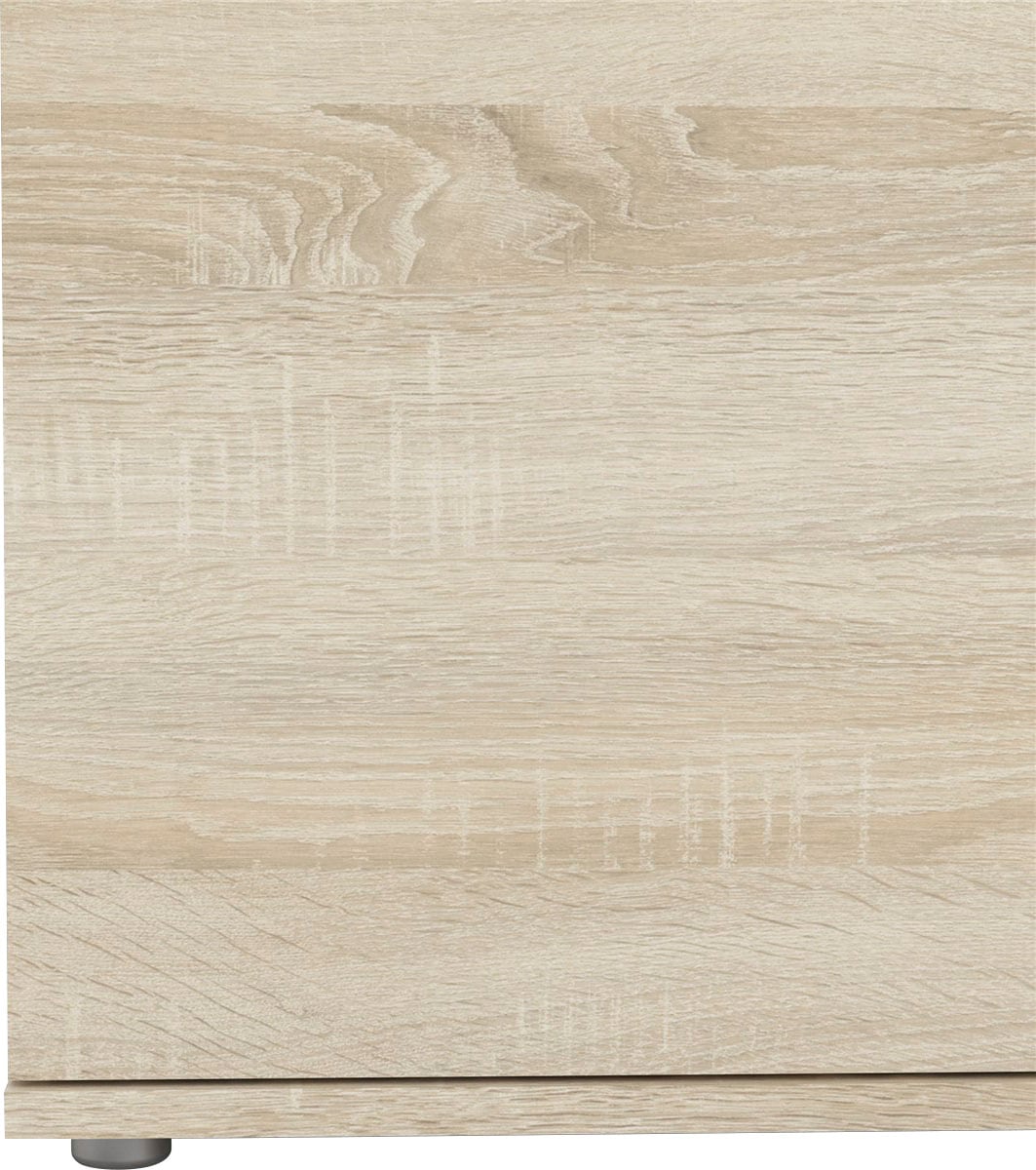 INOSIGN Sideboard »Nova, Aufbewahrung, Schubladenschrank, Sideboard,« 2 Türen, 3 Schubladen, grifflos, Breit e120 cm, Höhe 84 cm