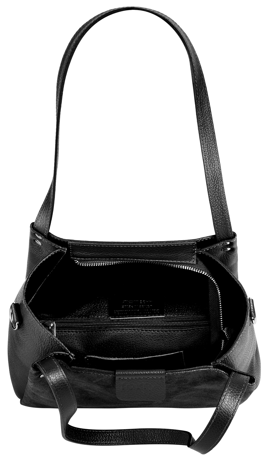 forty° Shopper echt Leder, Made in Italy
