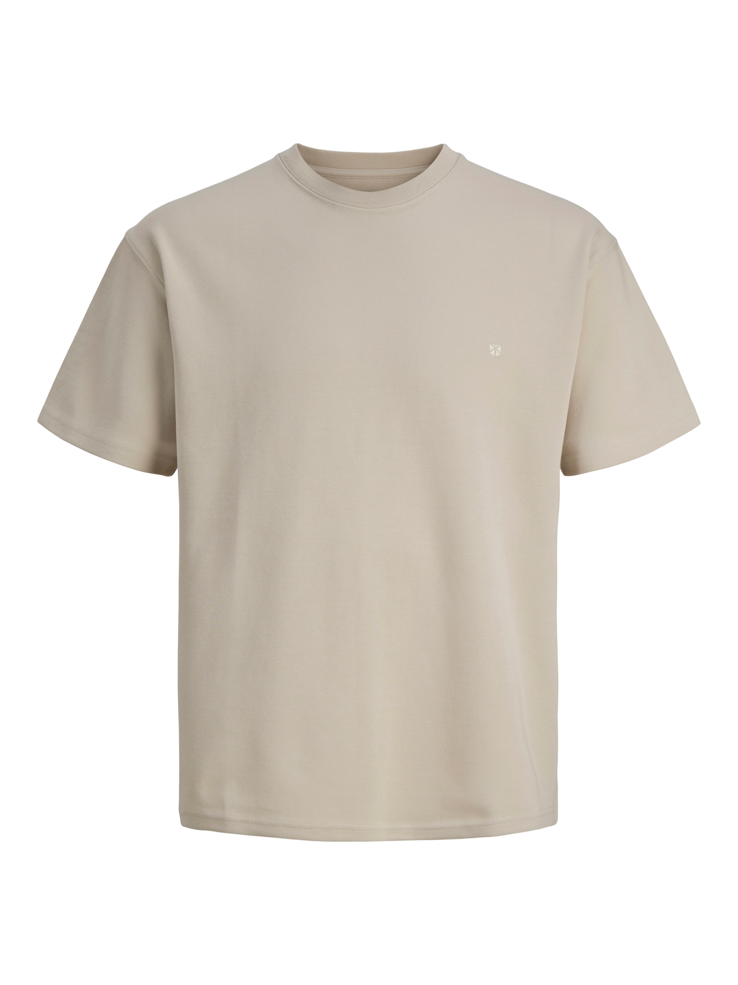 Jack & Jones Kurzarmshirt »JPRBLAETHAN SS LOGO TEE SN« Materialmix, regular fit