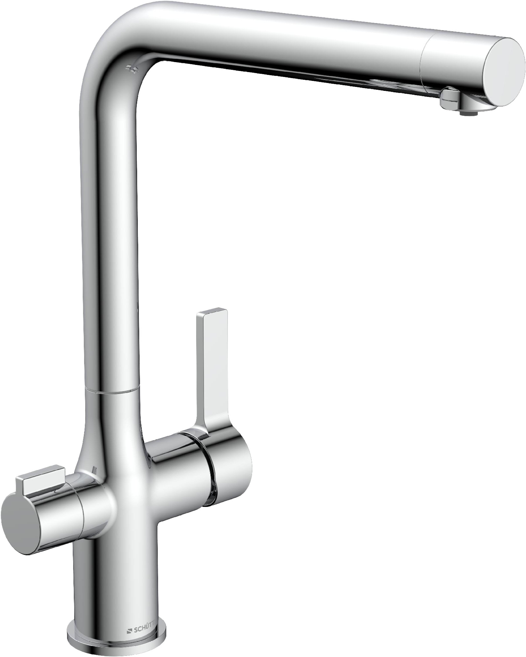 Schütte Spültischarmatur »AQUASTAR PRO« mit Filtersystem für Trinkwasser, praktische Cold-Start-Funktion