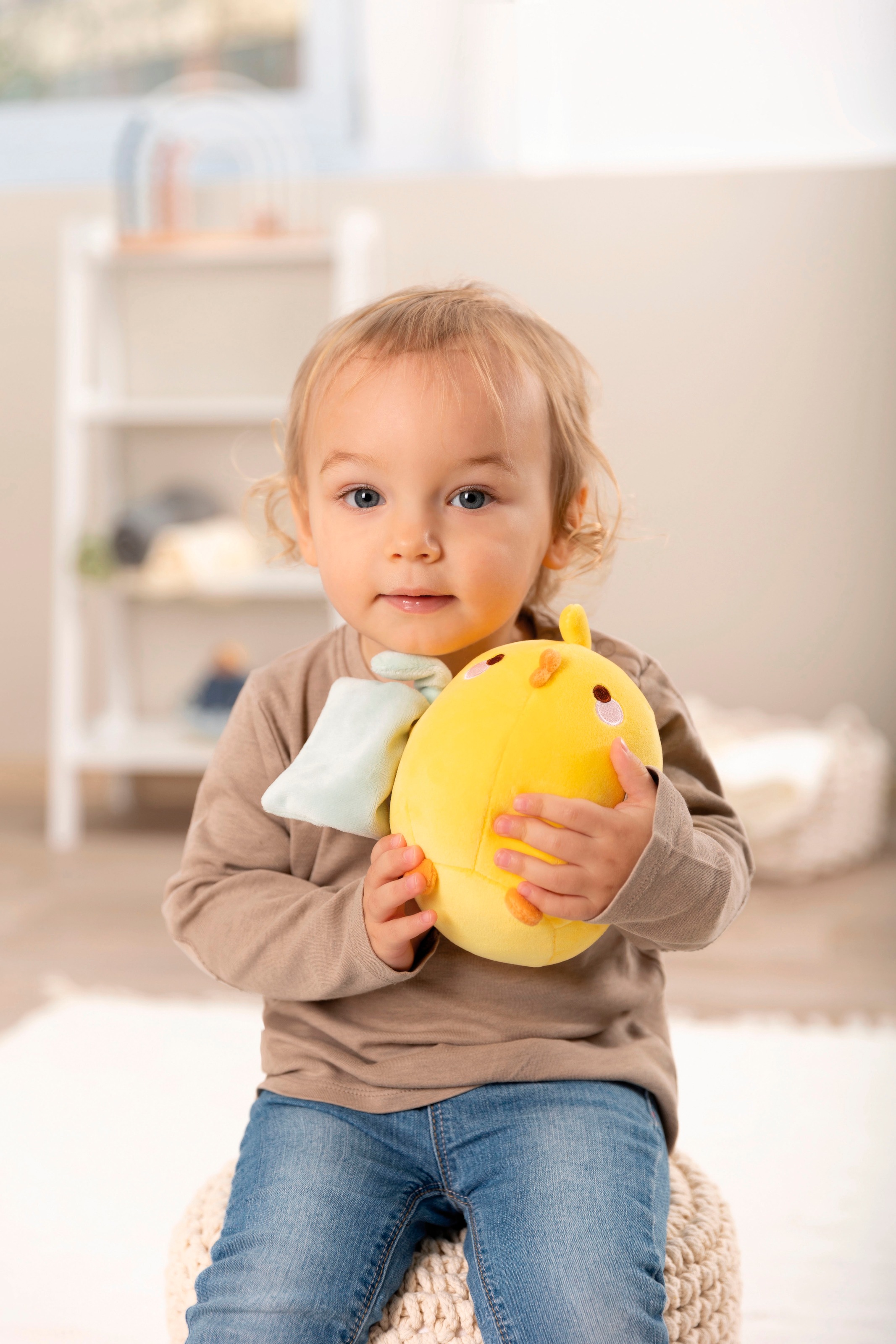 Nici Kuscheltier »Molang, Piu Piu mit Schmusetuch, 16 cm«