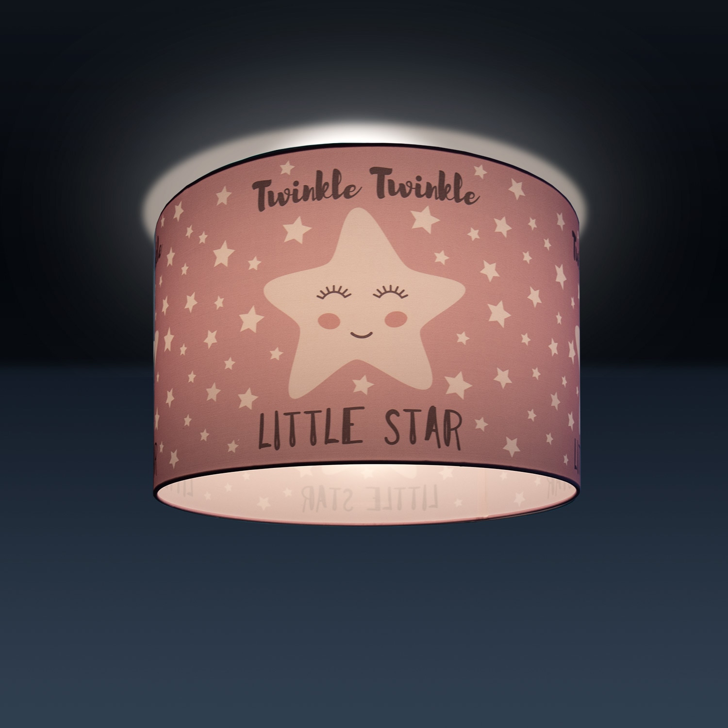 Paco Home Deckenleuchte »Aleyna 105« E27 Kinderlampe Deckenlampe LED  Kinderzimmer Sternen Motiv E27