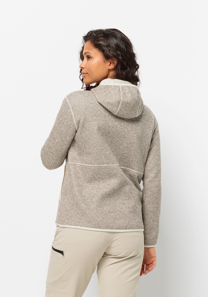 Jack Wolfskin Fleecejacke »TANNENSPUR JKT W«, mit Kapuze