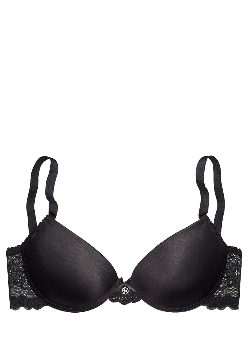 LASCANA Push-up-BH, ♕ Dessous mit und bei Spitzenrücken, Bügel