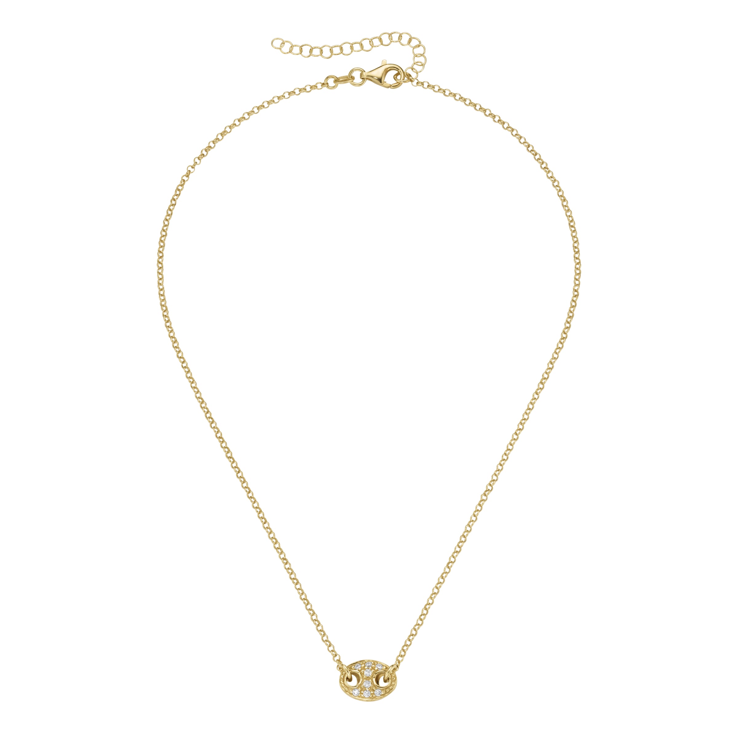Smart Jewel Collier »Collier Mittelteil mit Zirkonia, Silber 925«