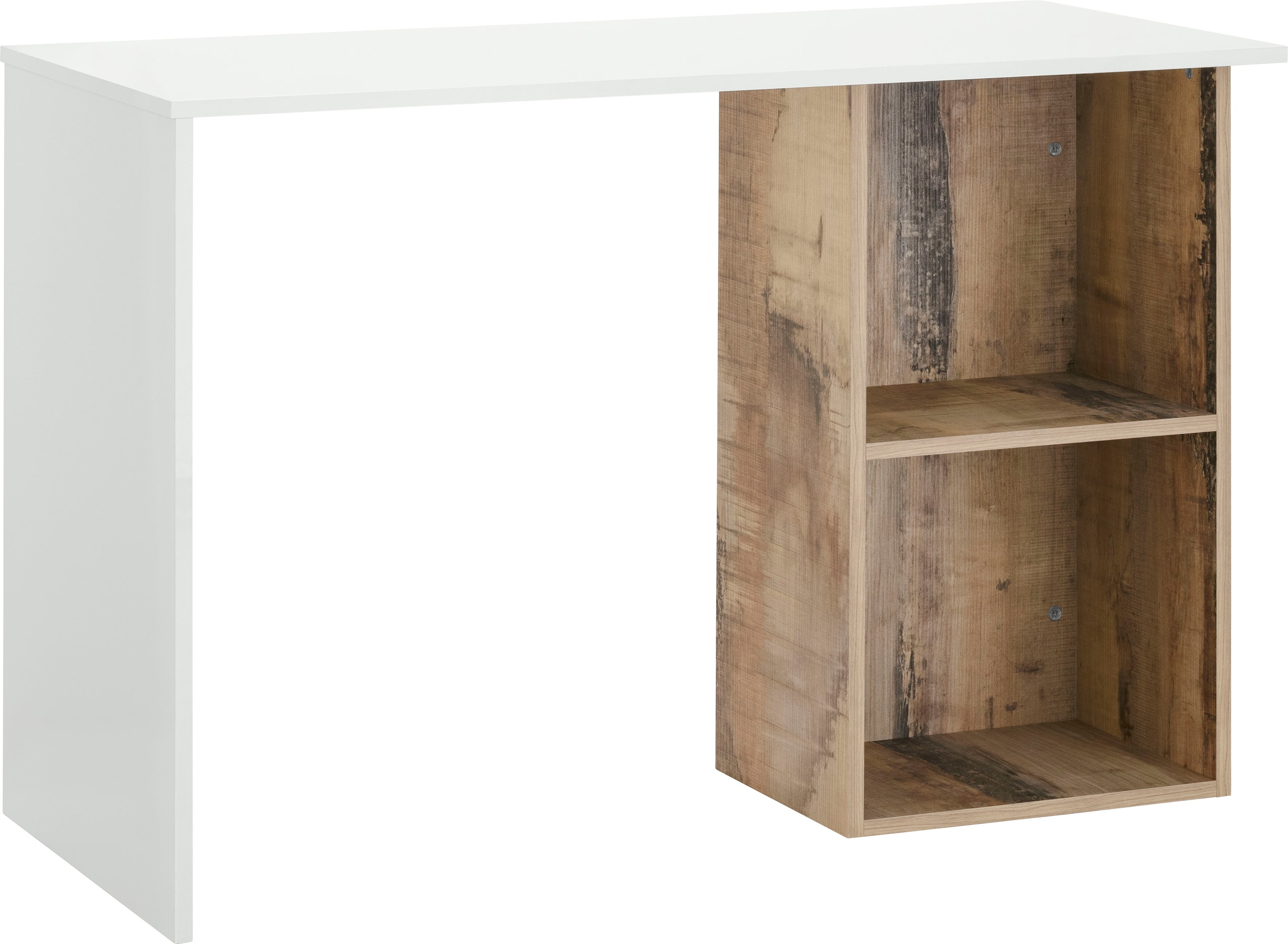 INOSIGN Schreibtisch »Conti«, Computertisch, modernes zweifarbiges Design, Breite 110 cm