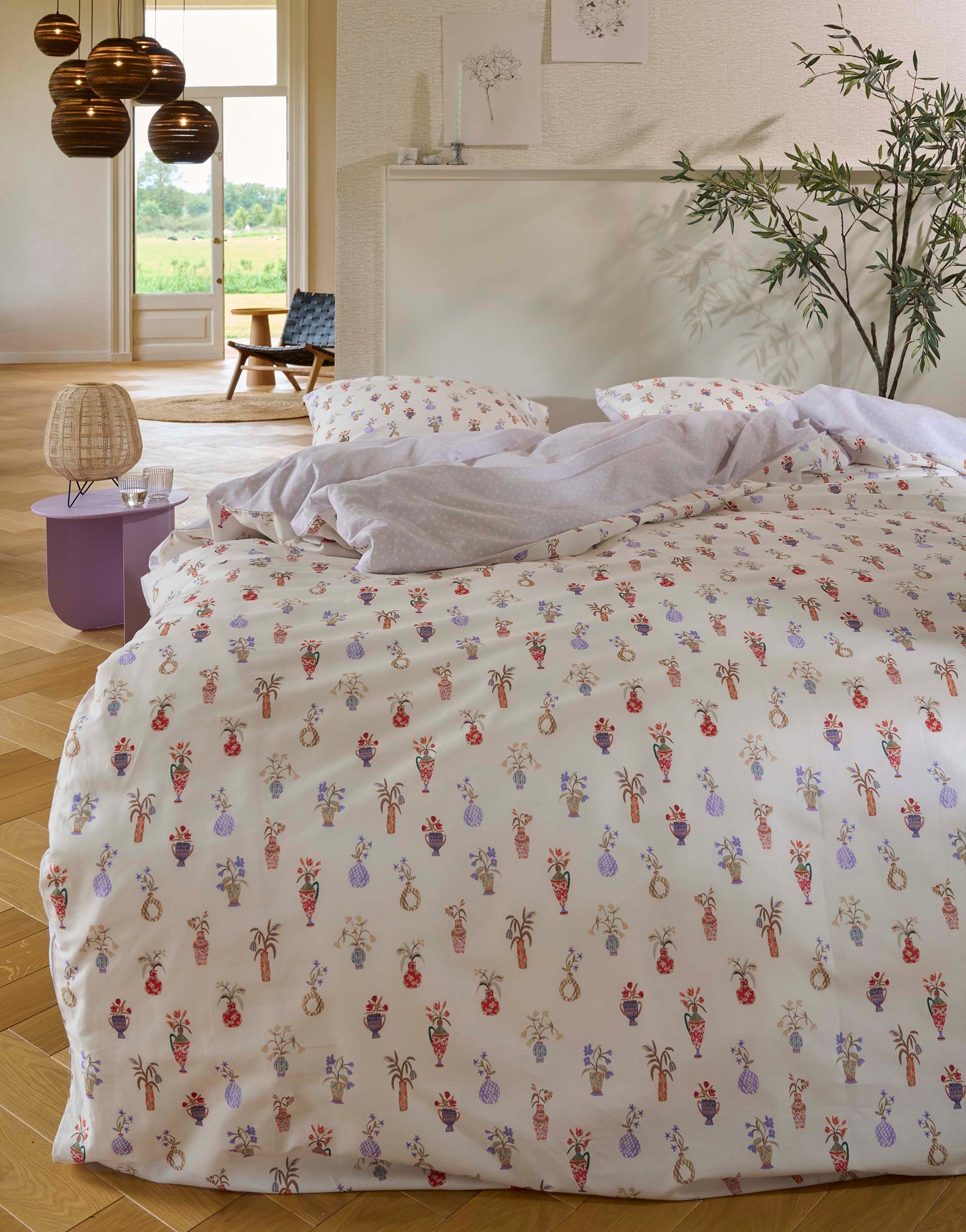 Covers & Co Wendebettwäsche »Field of Vases, Baumwoll-Renforcé«
