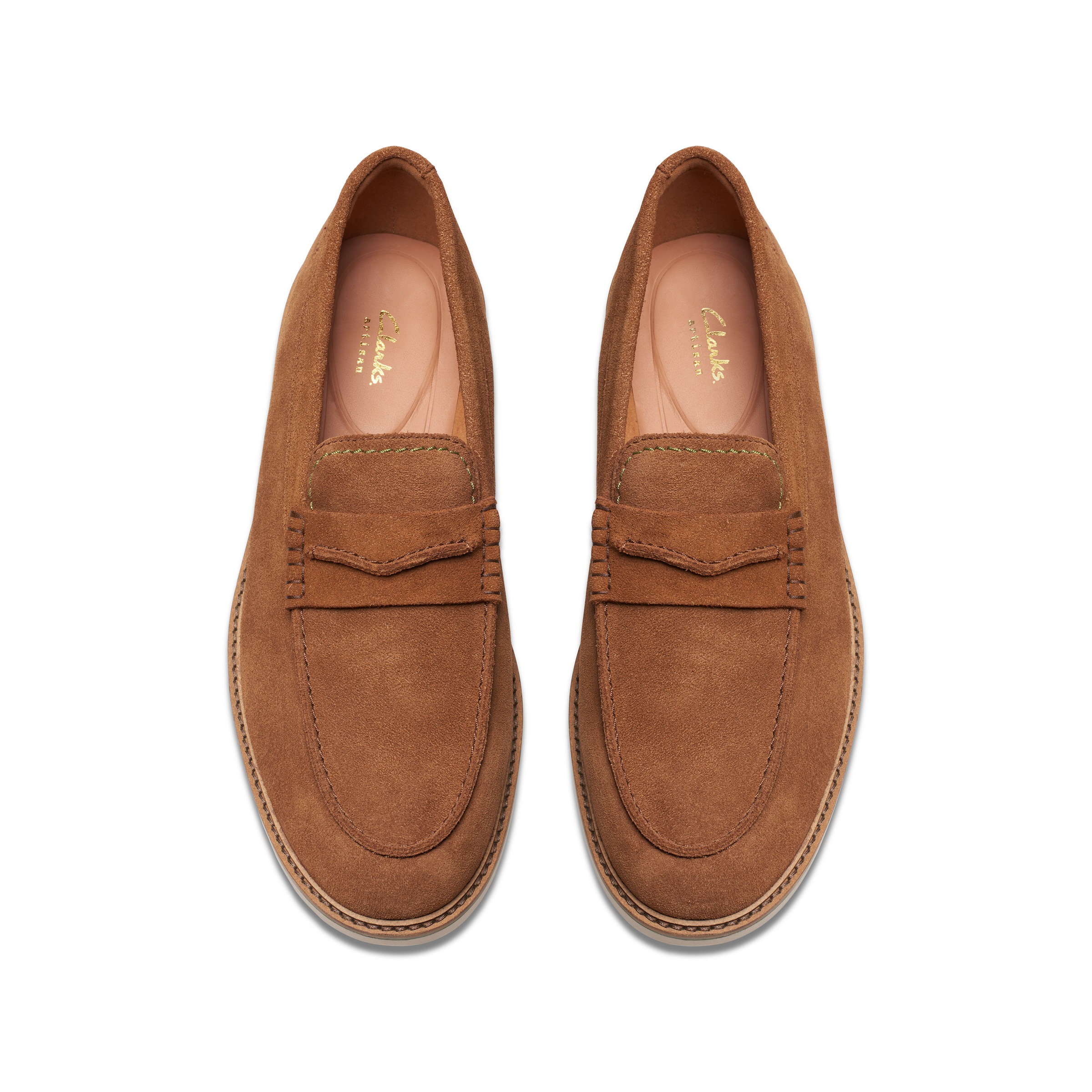 Clarks Loafer »Atticus LTSlip«, Slipper, Pennyloafer, Slip-On Sneaker zum Schlupfen