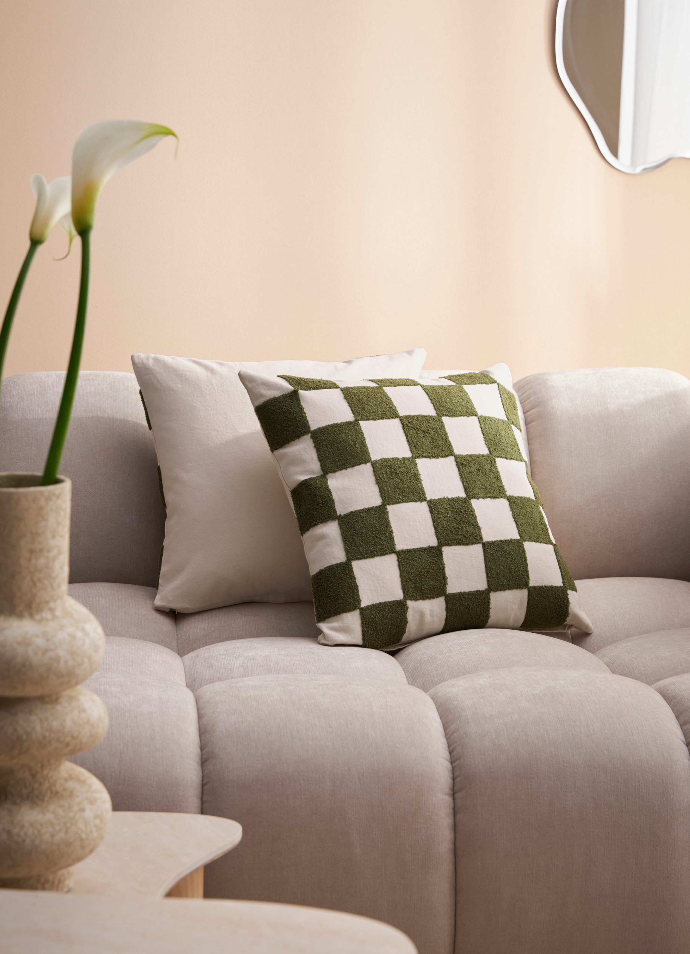 homsy by Ana Johnson Dekokissen »Ploufy« 100 % Baumwolle, edle 3D Stickerei, zweiseitiges Design, ohne Füllung