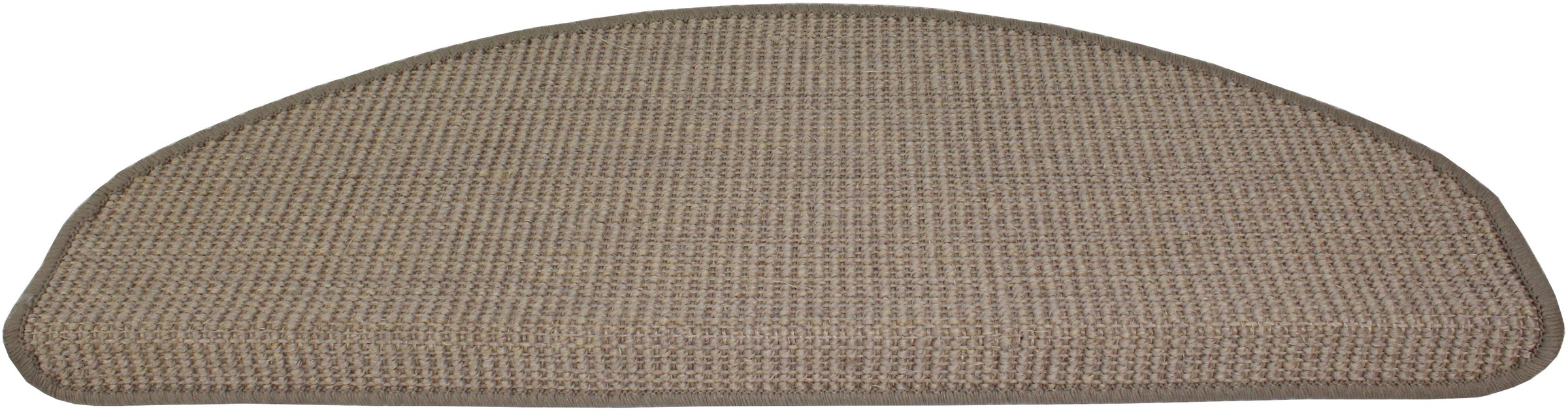 Dekowe Stufenmatte »Mara S2«, halbrund, 5 mm Höhe, 100% Sisal, große Farbauswahl, selbstklebend, auch als Set 15 Stück