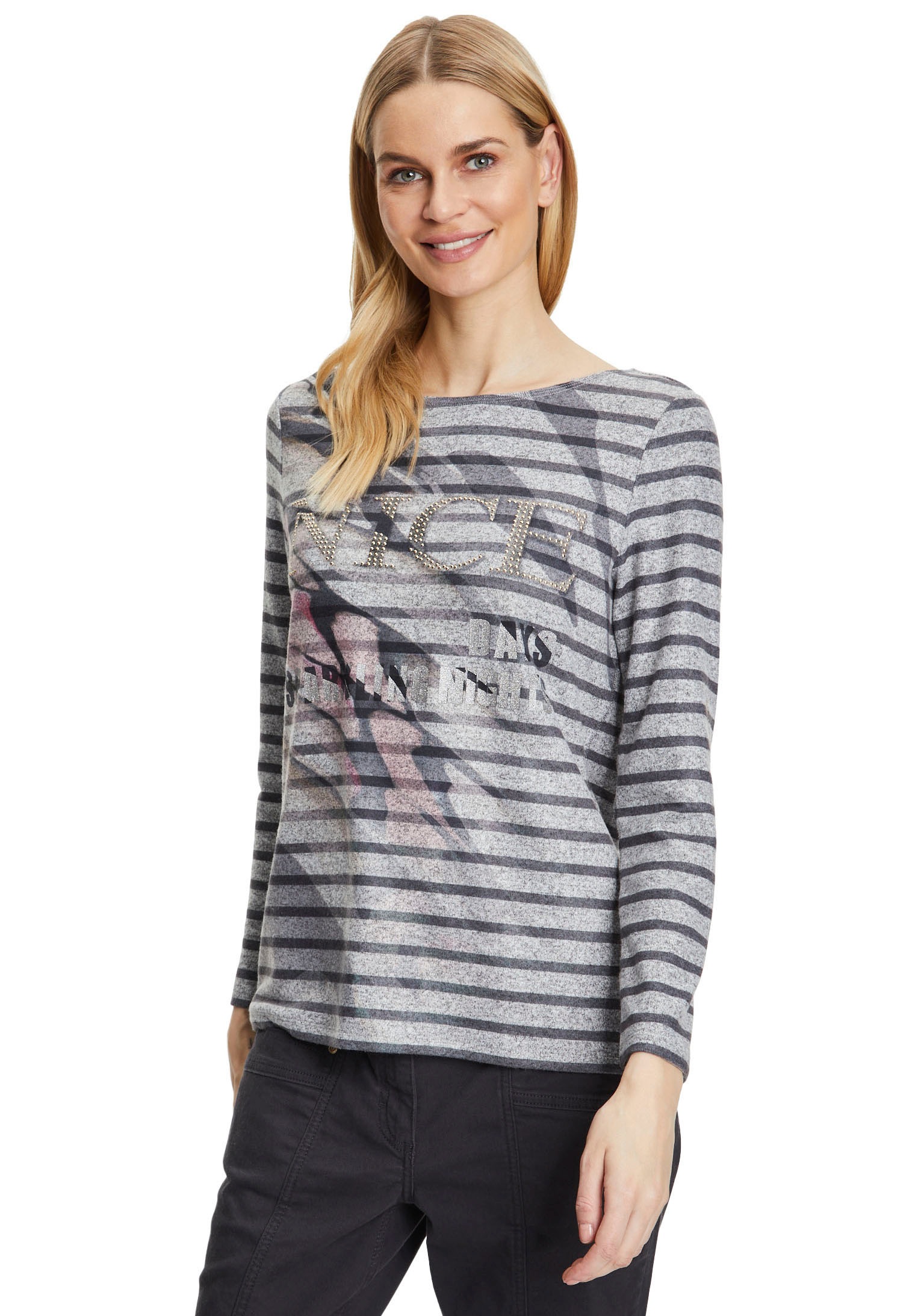 Betty Barclay Langarmshirt, im Streifen - Look kaufen