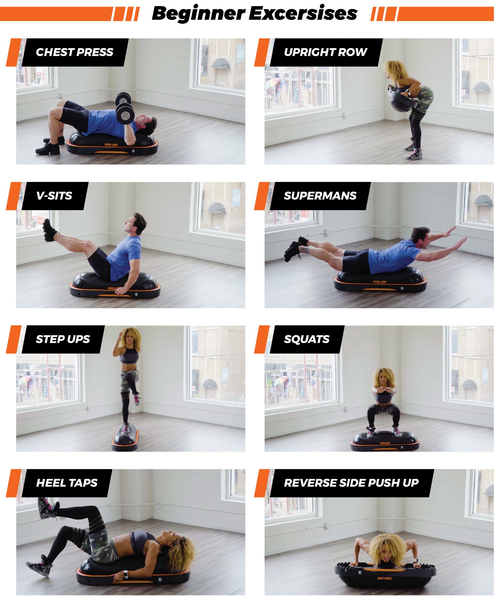 Terra Balance »Terra Core«, und Universelle Luftpumpe), Core Board bei (mit Balancetrainer Bench, Workout Stepp