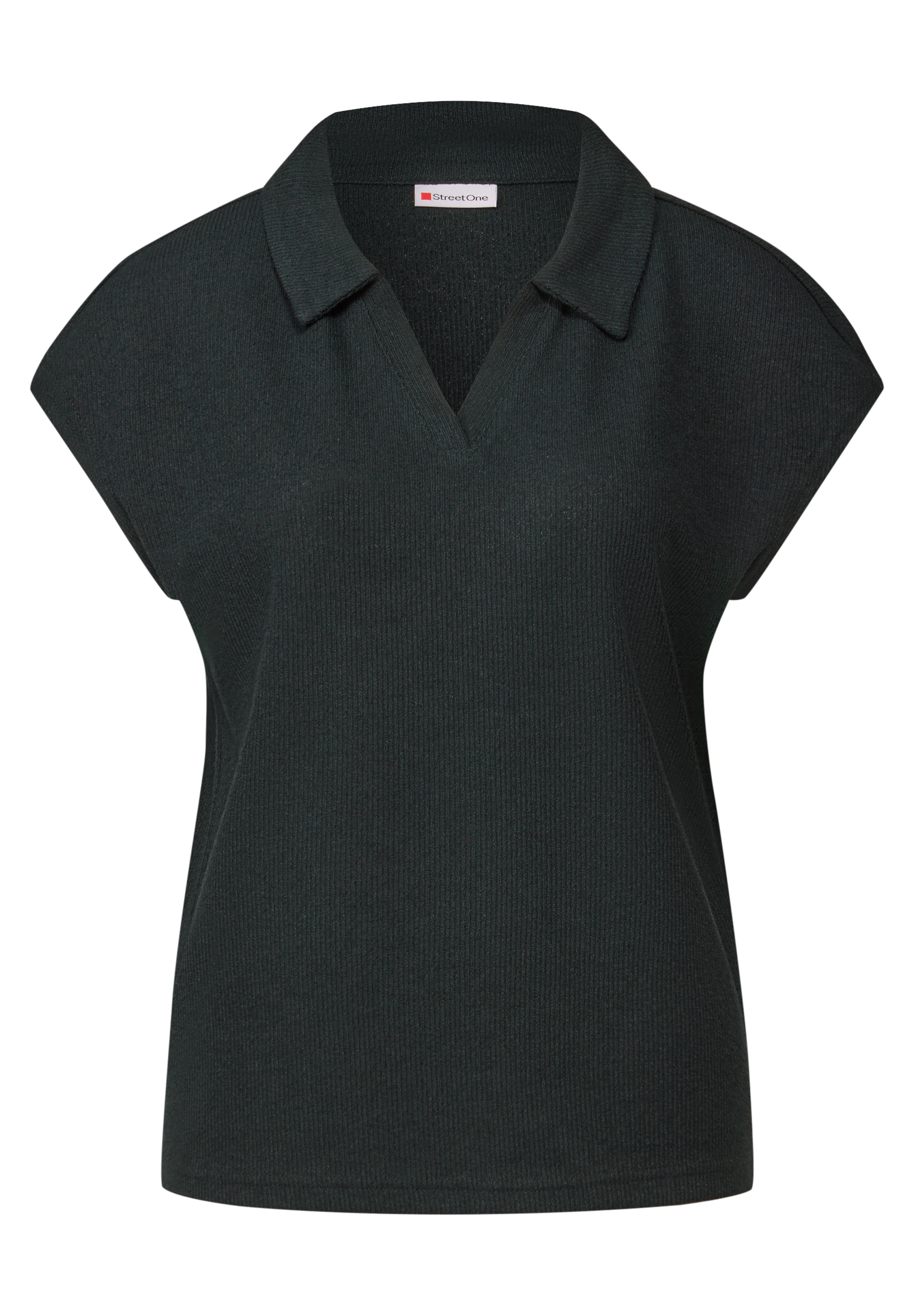 STREET ONE Shirttop, mit überschnittenen Schultern