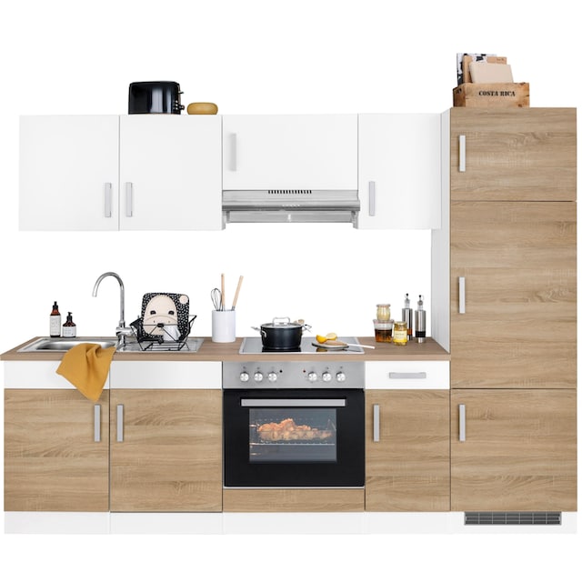 HELD MÖBEL Küchenzeile »Gera«, mit E-Geräten, Breite 270 cm auf Raten  bestellen