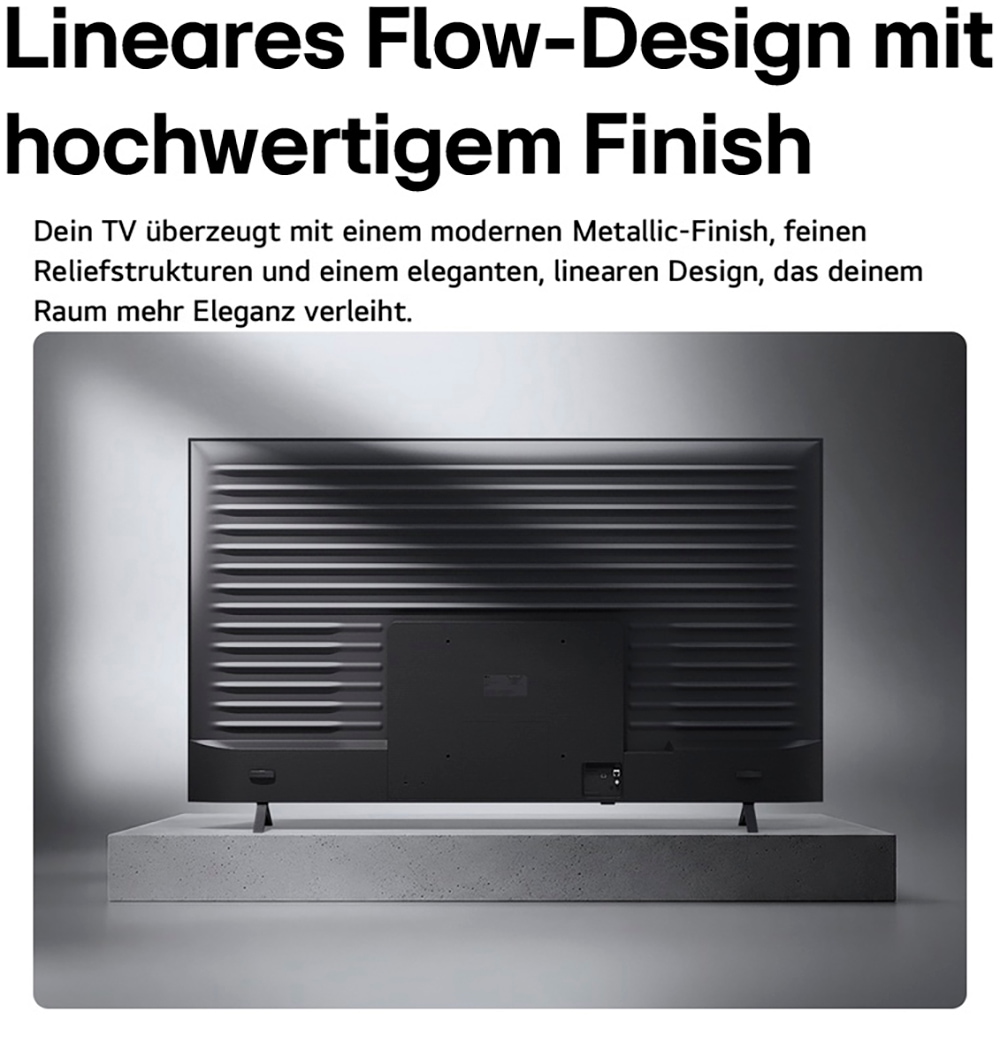 LG QNED-Fernseher »55QNED71B6B« 139 cm/55 ″ Smart-TV