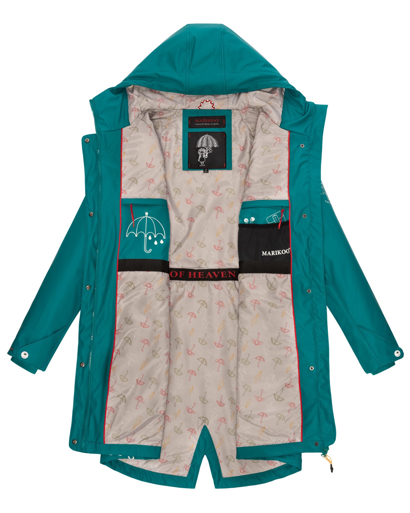 Marikoo Outdoorjacke »Marikoo Dancing Umbrella Damen Jacke B924«