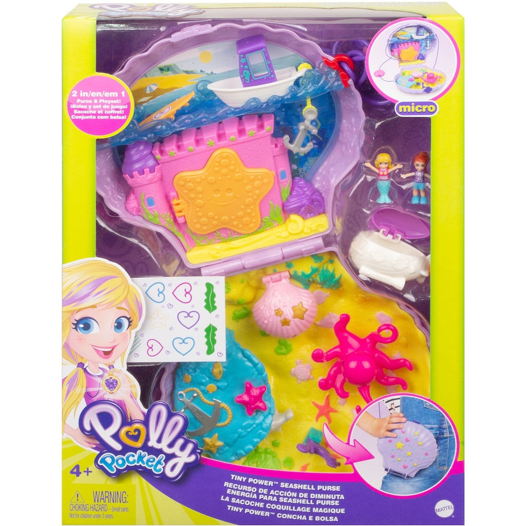 Polly Pocket Spielwelt »Muschel-Tasche«