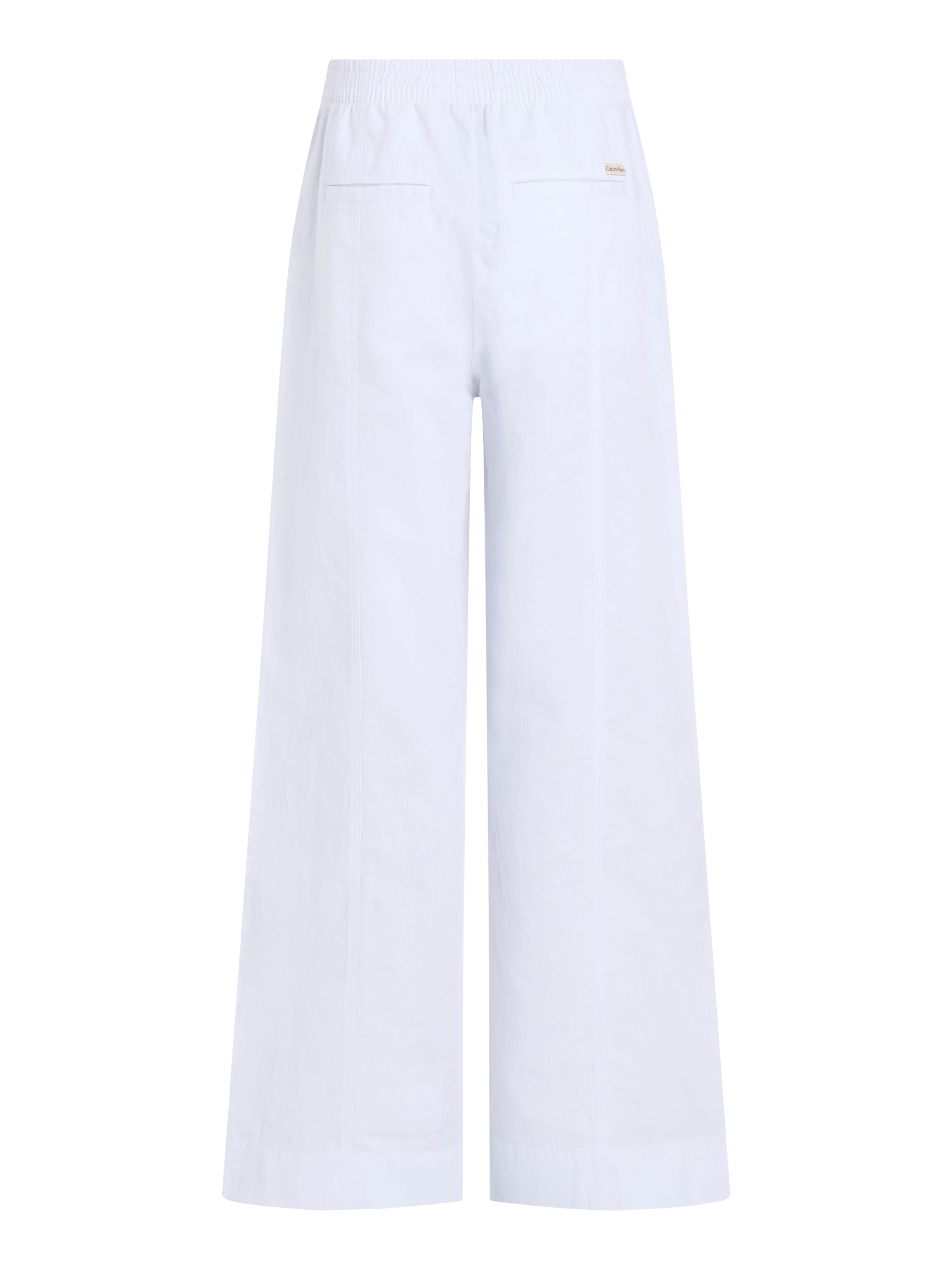 Calvin Klein Jeans Leinenhose »SOFT LINEN PANT«, mit Logo-Label