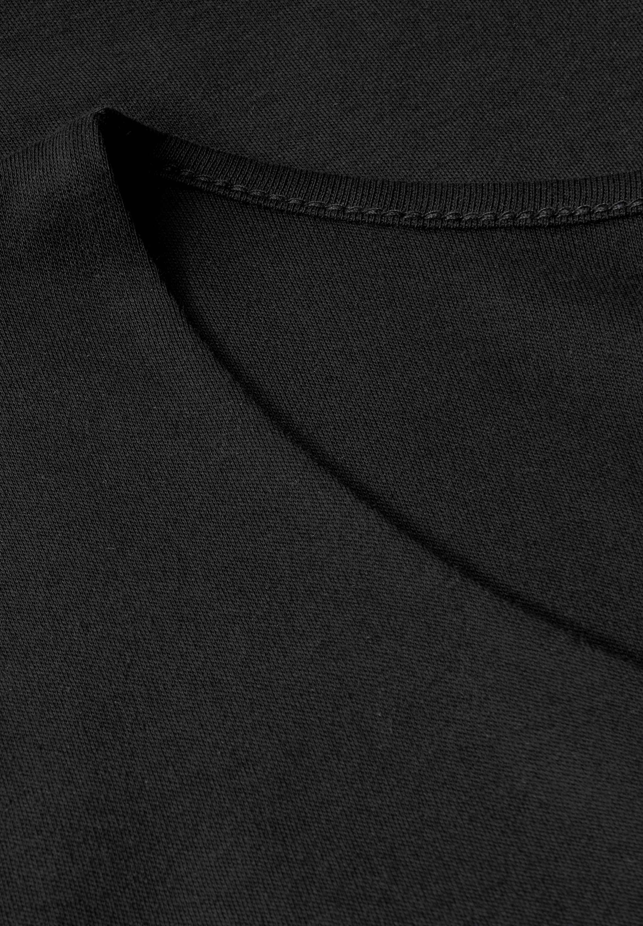 STREET ONE T-Shirt, mit Herzausschnitt