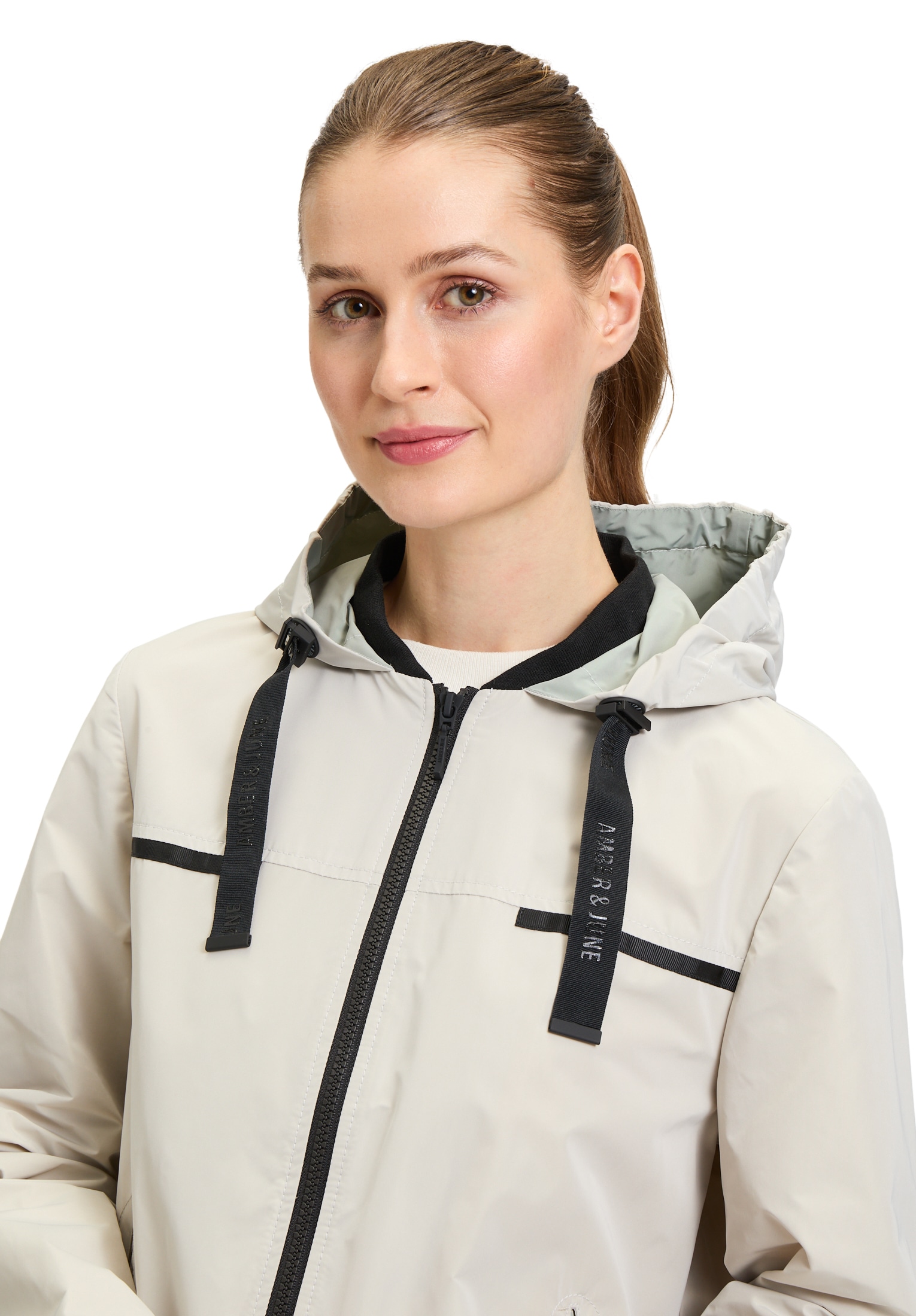 Amber & June Sommerjacke »Sommerjacke mit Kapuze«