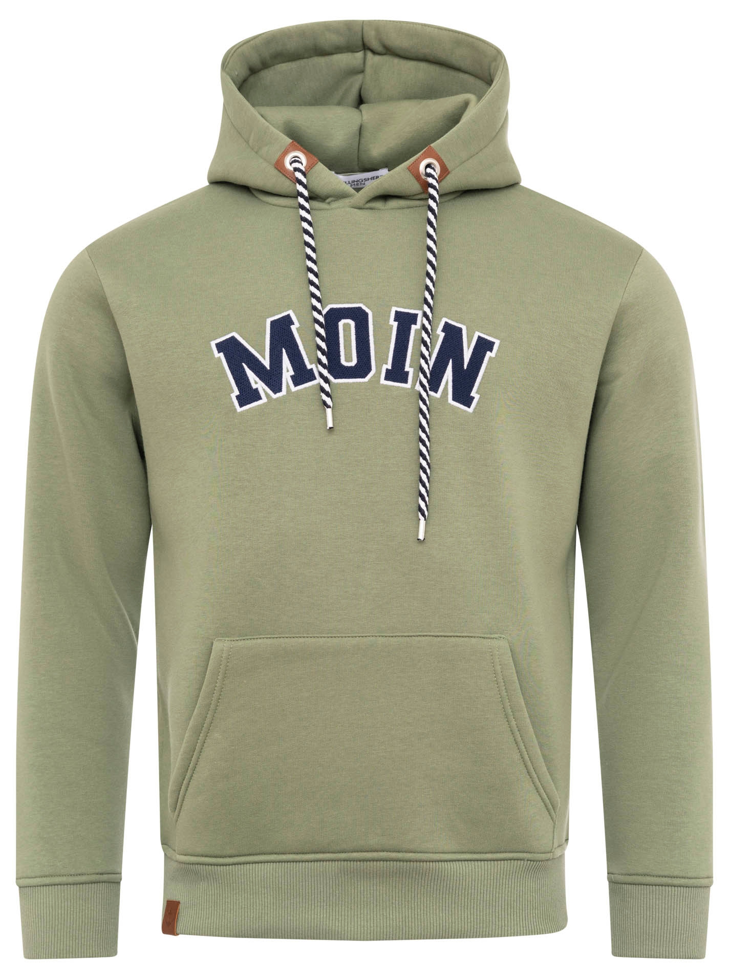 Zwillingsherz Hoodie »"MOIN Classic"«, Kapuze mit Kordelzug, Tasche vorn, Stickerei