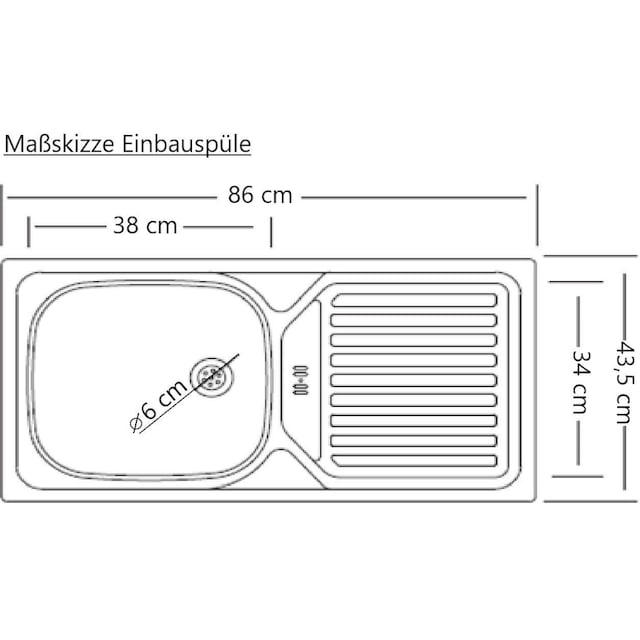 HELD MÖBEL Küche »Lana«, Stellbreite 240/440 cm, wahlweise mit E-Geräten  auf Raten kaufen