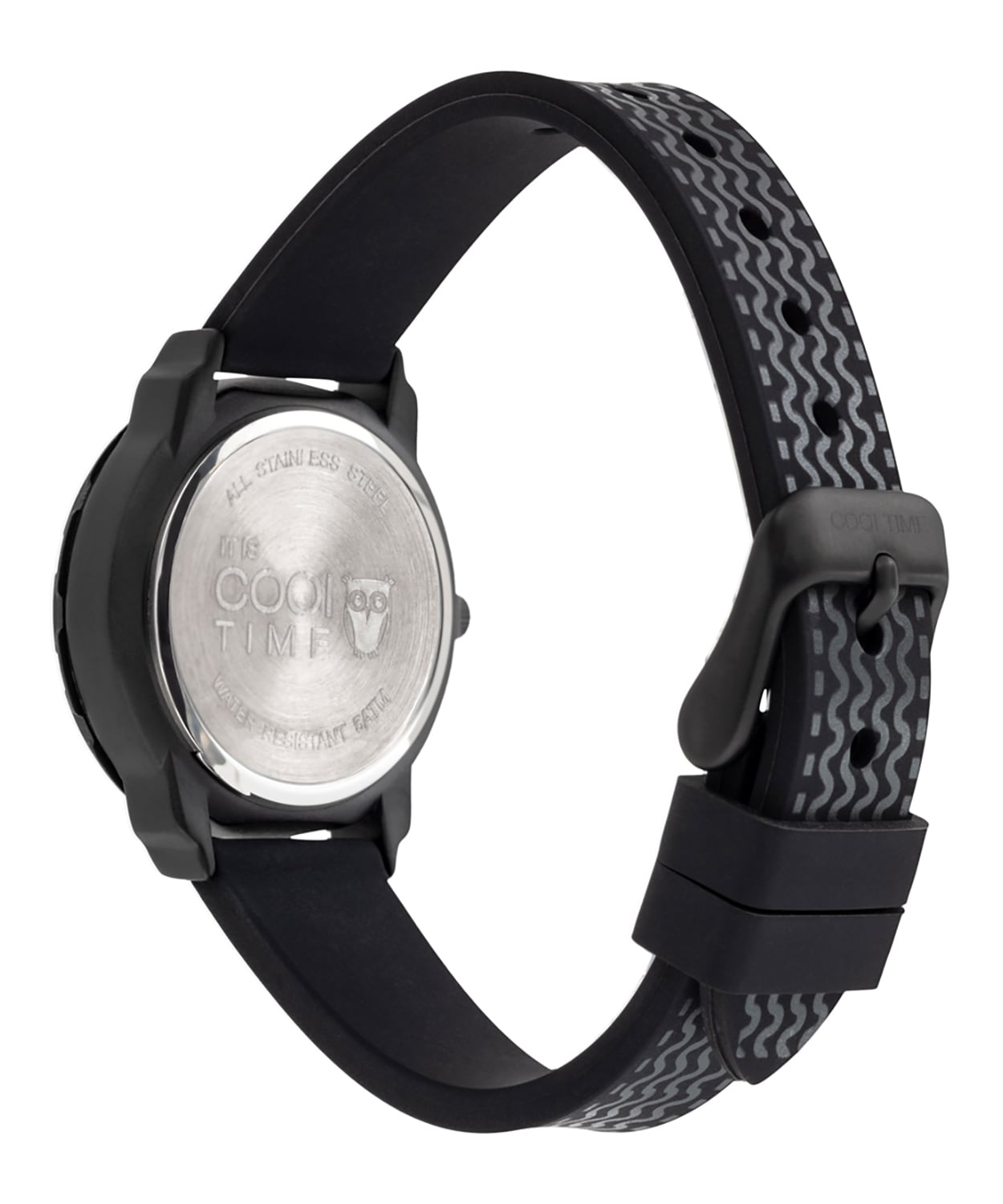 COOL TIME Quarzuhr »The Cool Black Racer« Armbanduhr, Silikonarmband, Kinderuhr, Junge, analog