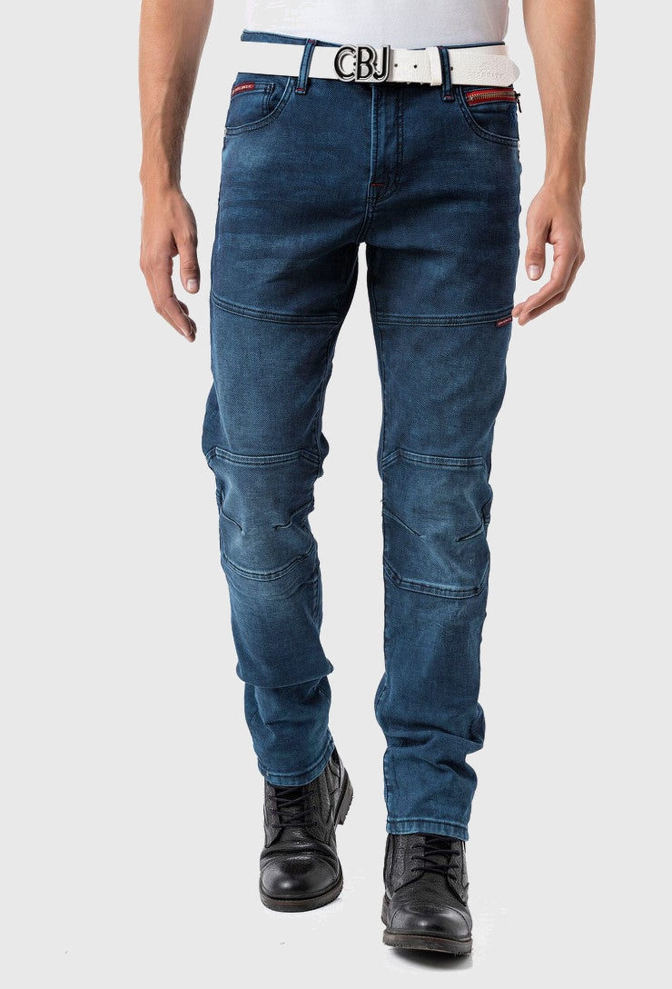 Cipo & Baxx Slim-fit-Jeans »Cipo & Baxx Jeans« im washed Look