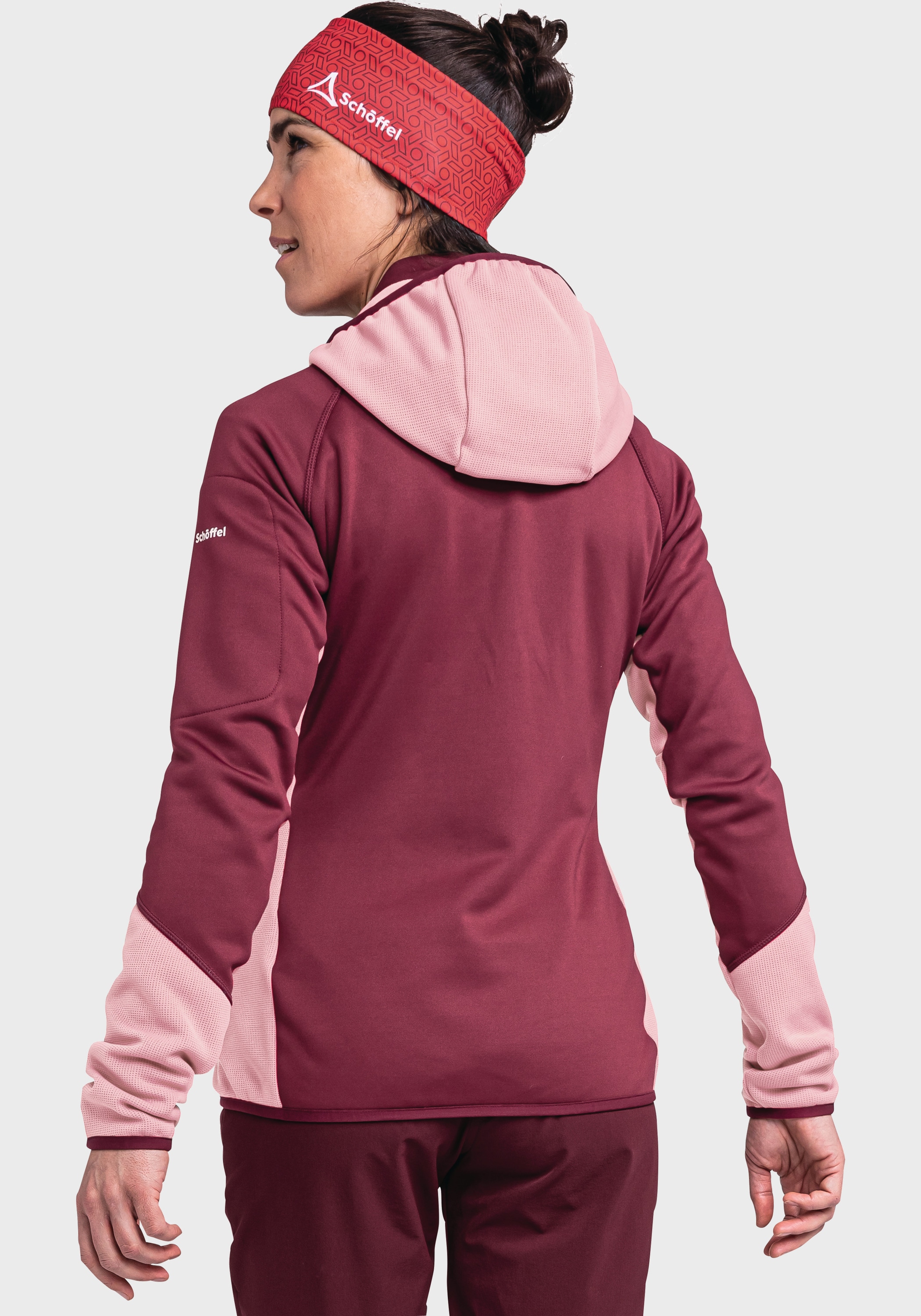 Schöffel Fleecejacke »Fleece Hoody Lodron L«, mit Kapuze
