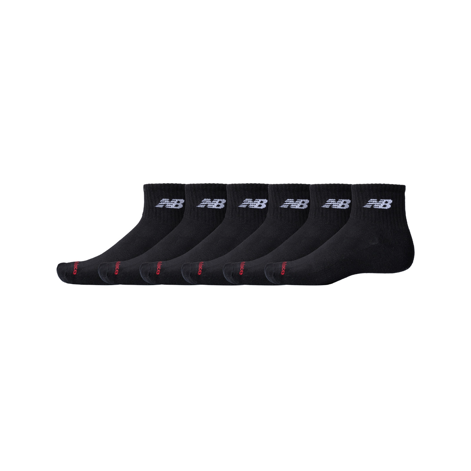 New Balance Sportsocken »EVERYDAY ANKLE 6 PAIRS« 6 Paar tlg. für Erwachsene, sportlicher Stil, Set mit 6 Teilen, aus Baumwolle